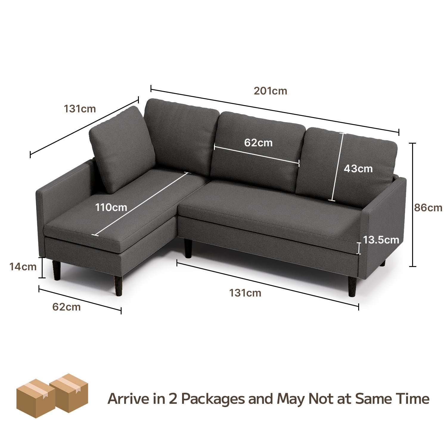 bealife-ar104-ecksofa-l-form-dunkelgrau-201-cm-mit-liegefl-che image 3