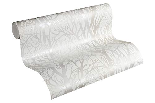 a-s-cr-ation-300941-vliestapete-wald-wei-silber-metallic image 6