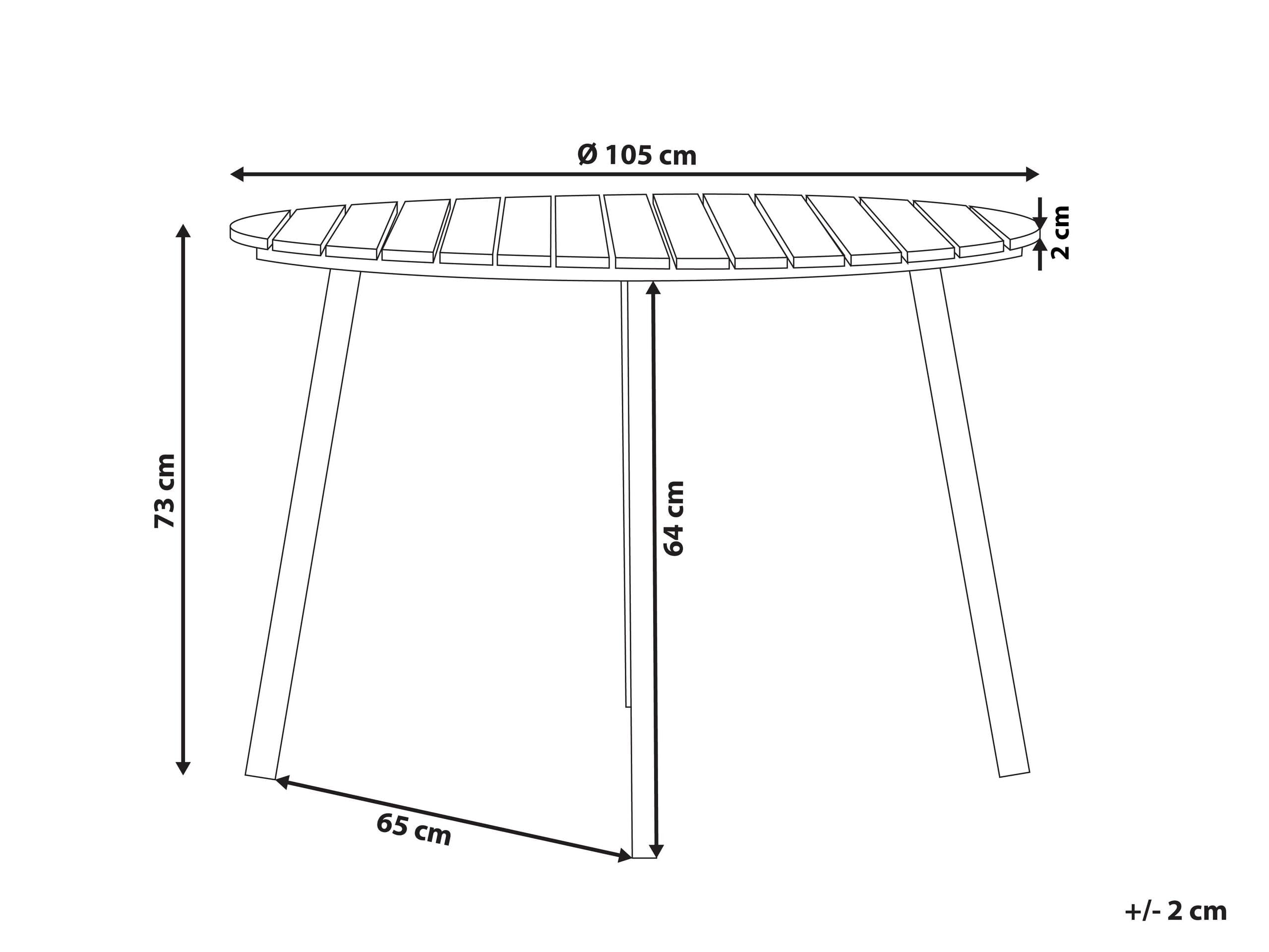 beliani-cavoli-gartentisch-rund-105-cm-wei-holzfarbton-alu image 3