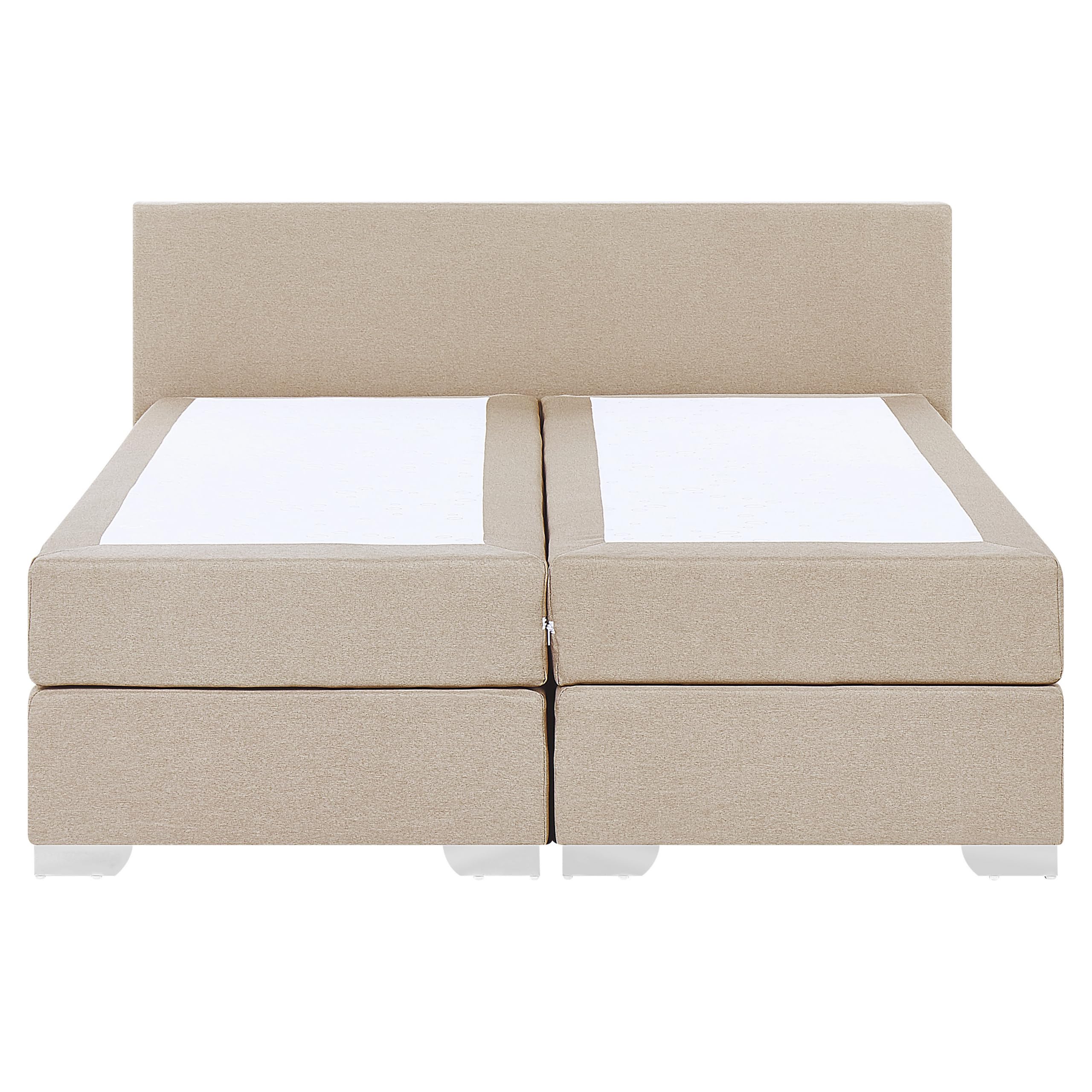 beliani-betten-president-boxspringbett-160x200-beige image 4