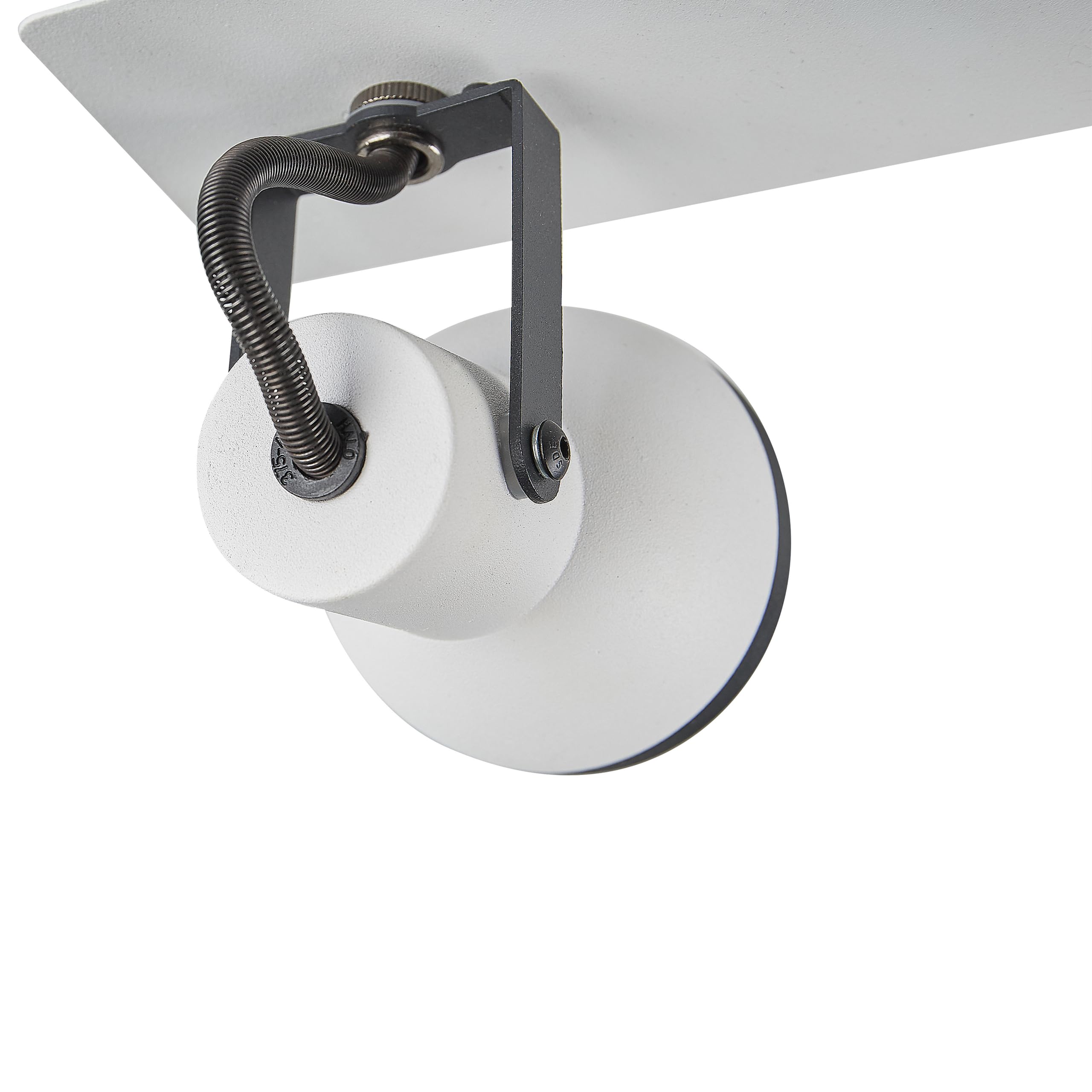 beliani-baro-deckenlampe-2-flammig-wei-schwarz-metall image 8