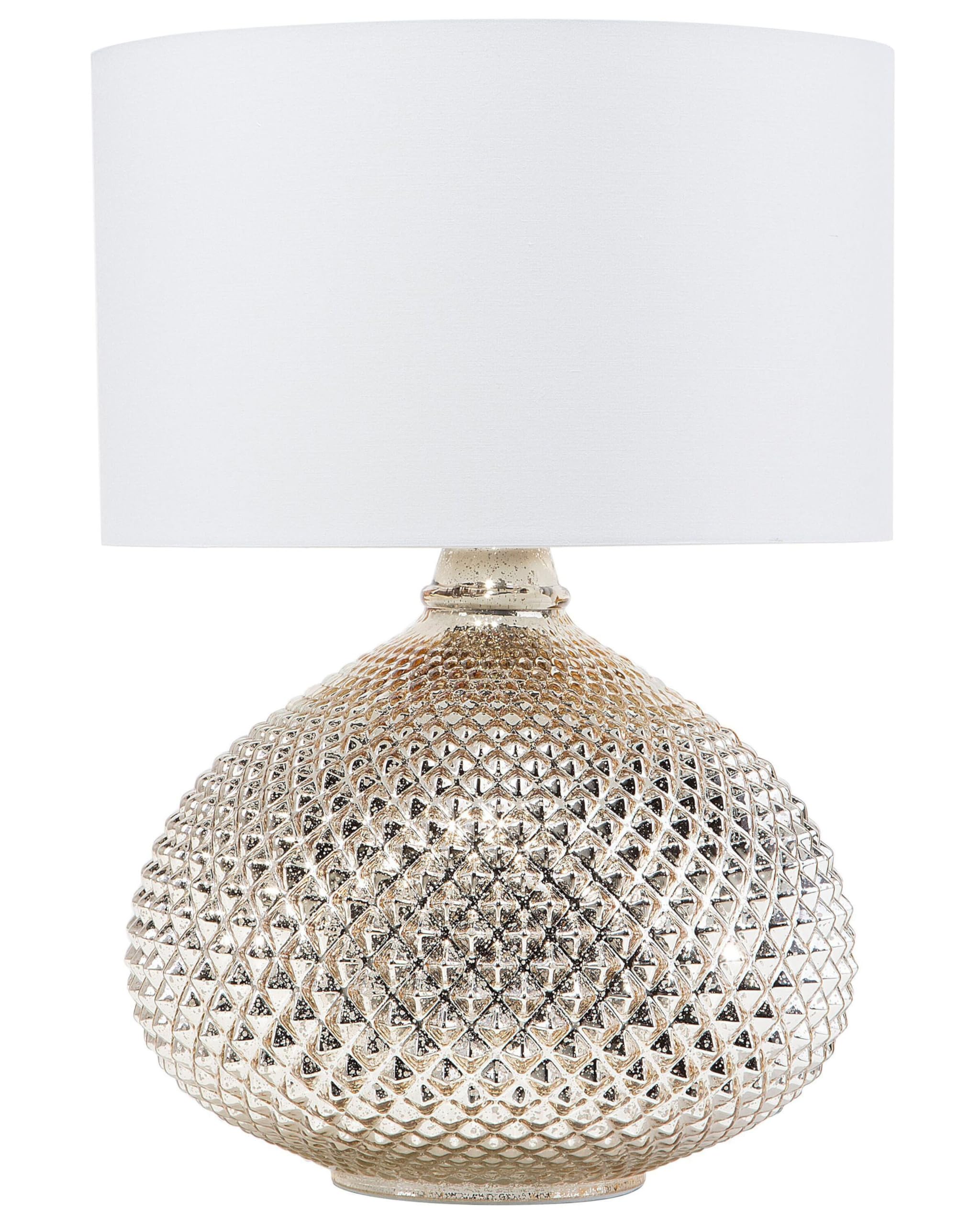 beliani-madon-tischlampe-gold-glas-creme-e14 image 1