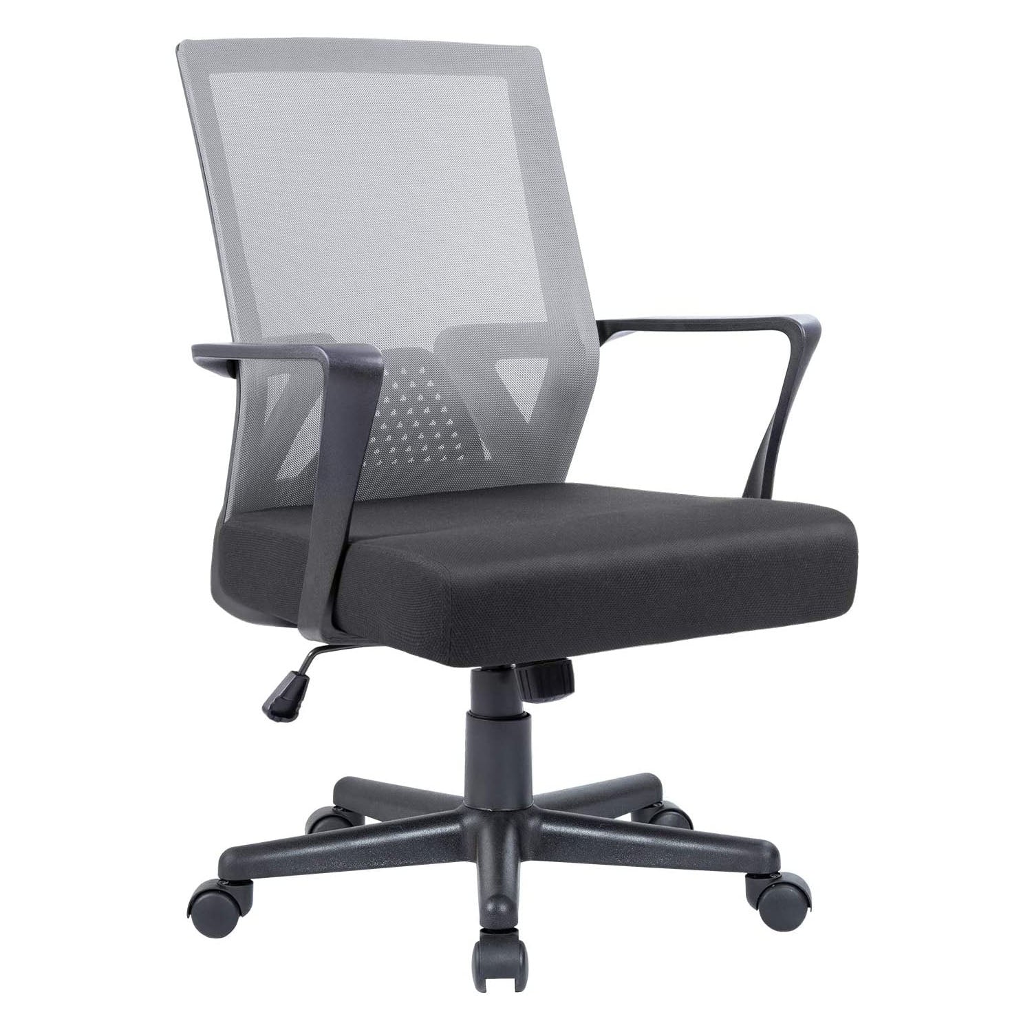 homall-office-mesh-chair-b-rostuhl-schwarz-netz-mit-armlehnen image 1