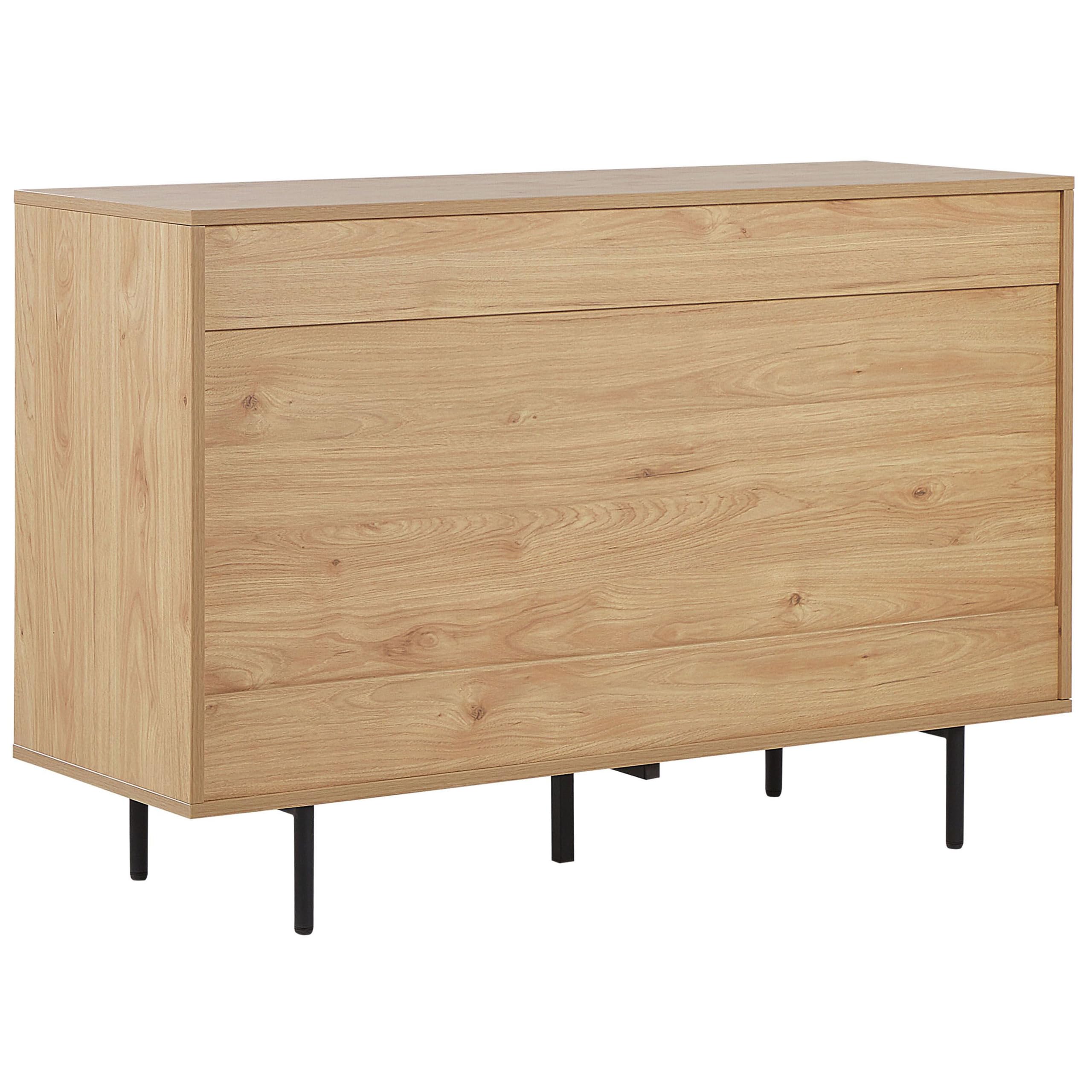 beliani-itaca-sideboard-kommode-wei-eiche-2-t-ren-schublade image 5