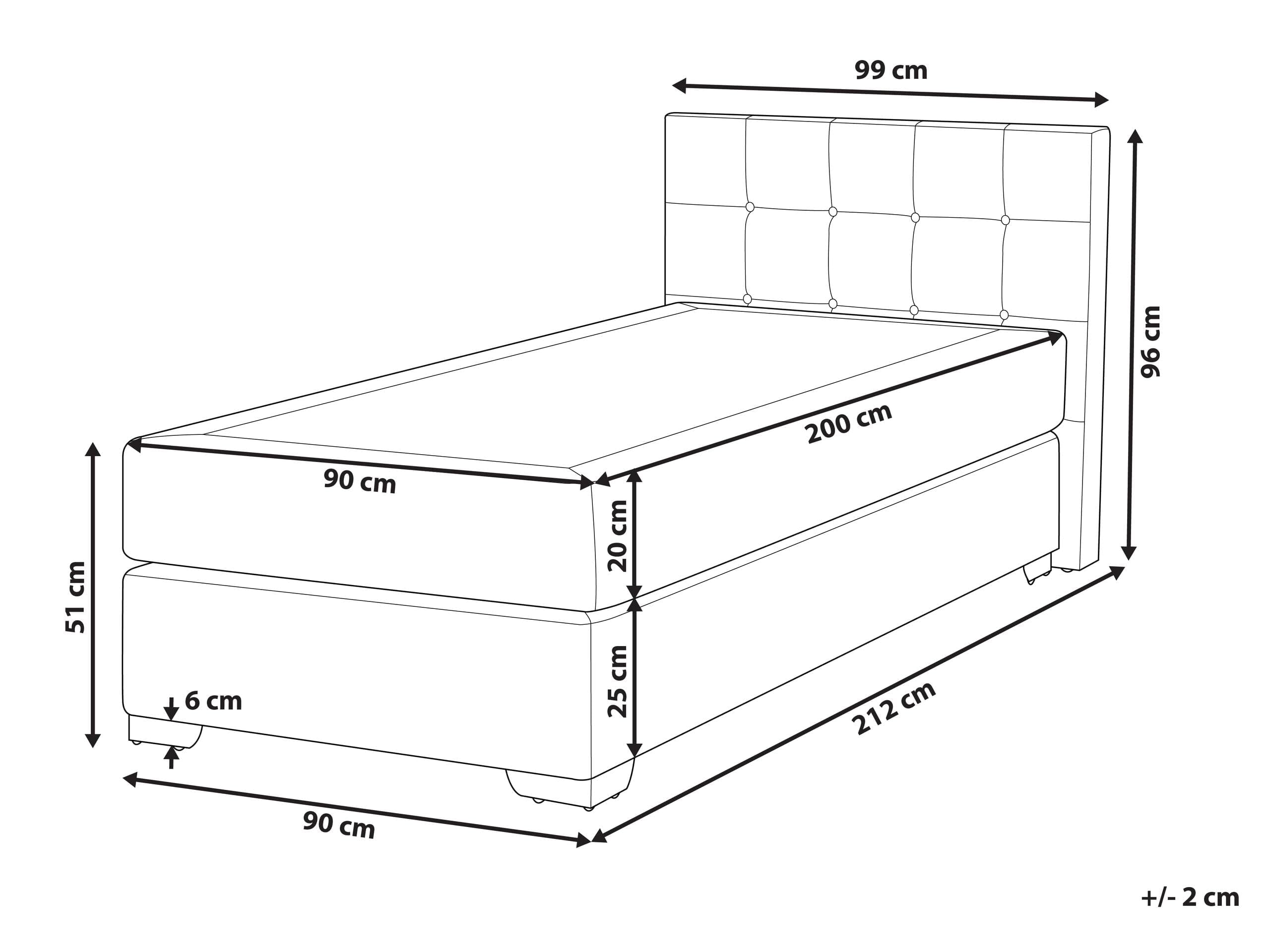 beliani-admiral-boxspringbett-90x200-hellgrau-leinenoptik image 3