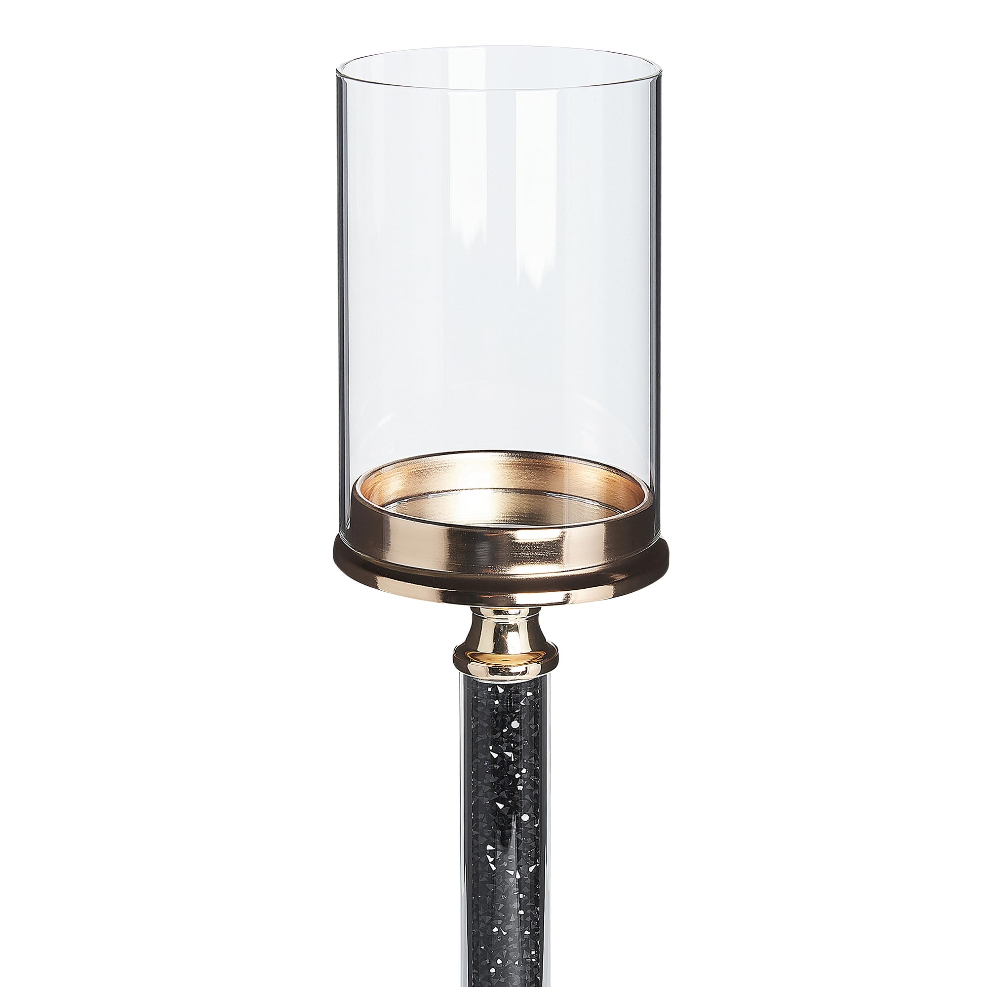 beliani-abbeville-kerzenst-nder-metall-gold-schwarz-klassisch image 4