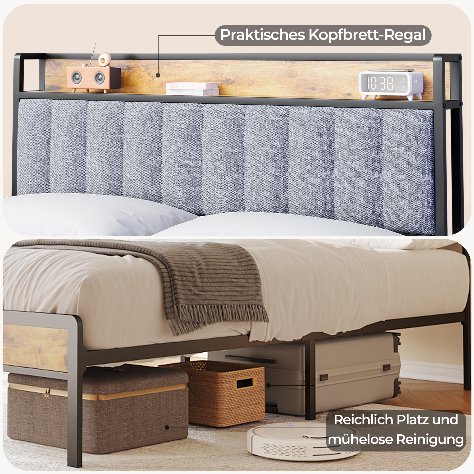 bealife-bf26-doppelbett-140x200-grau-mit-kopfteil image 5