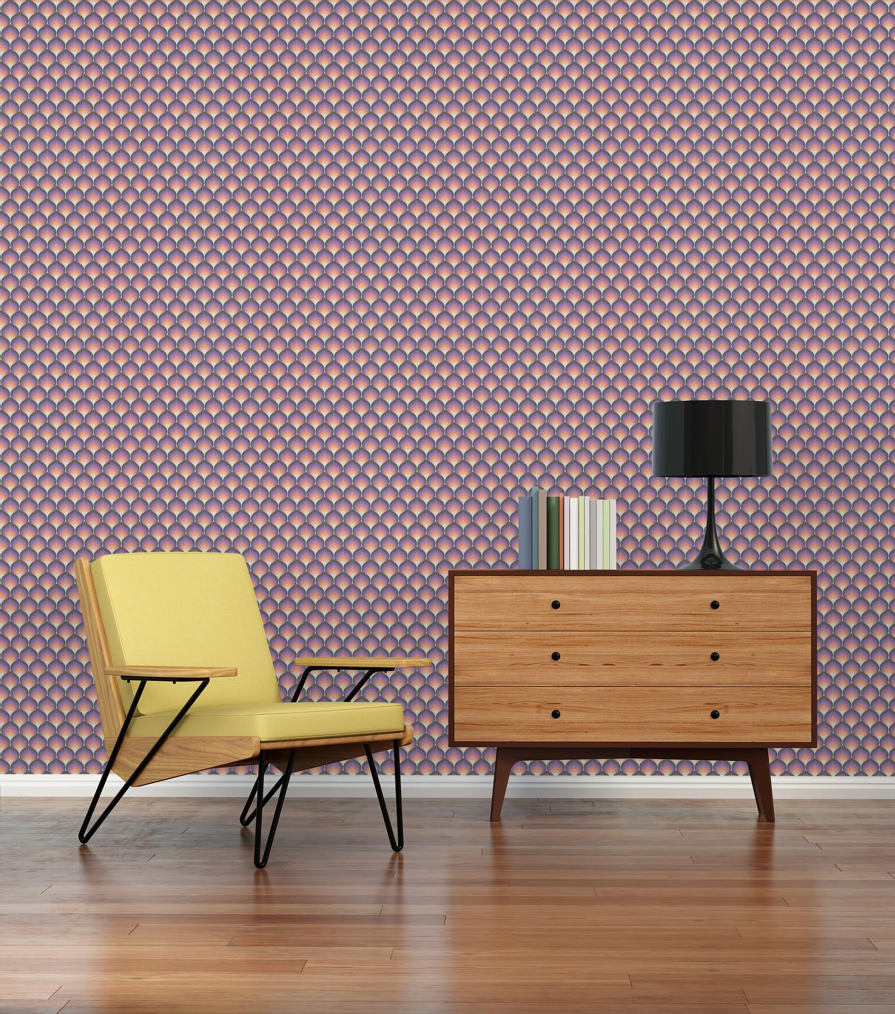 a-s-cr-ation-retro-chic-vliestapete-395382-orange-8-50x0-53-m image 4