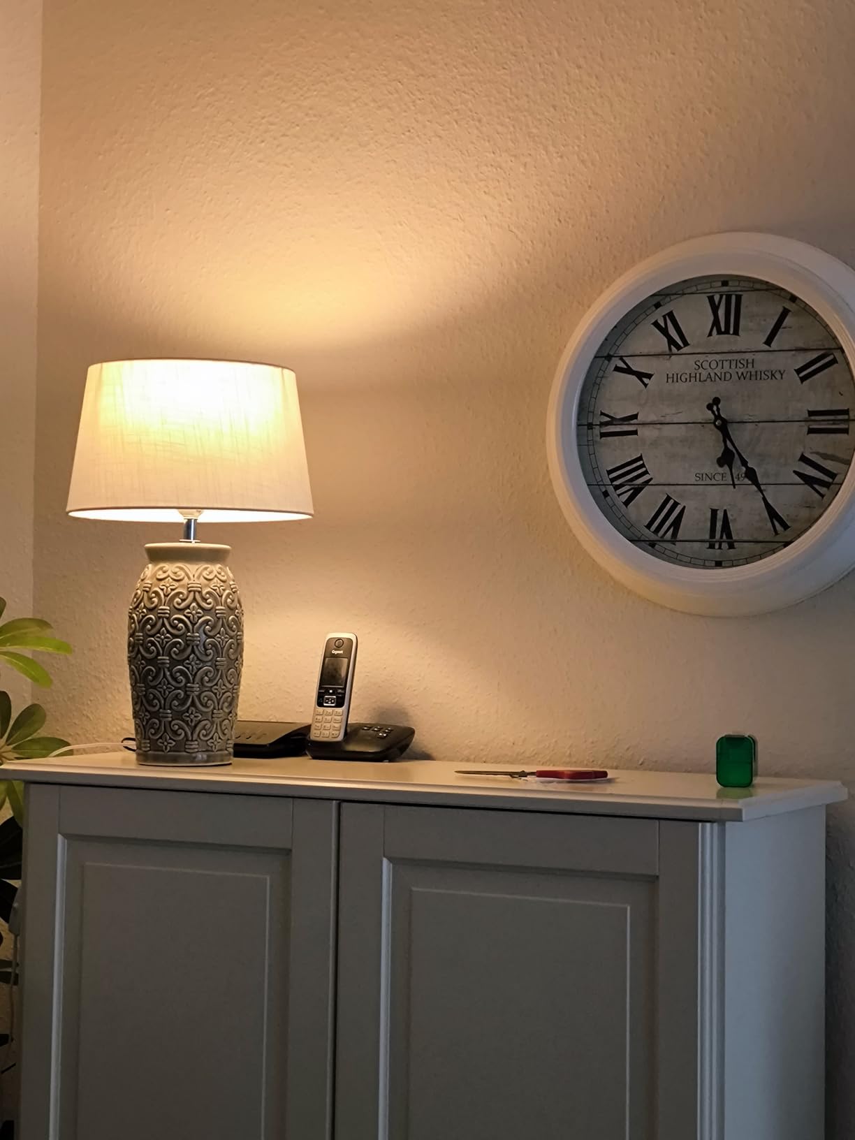 Schlichte Lampe