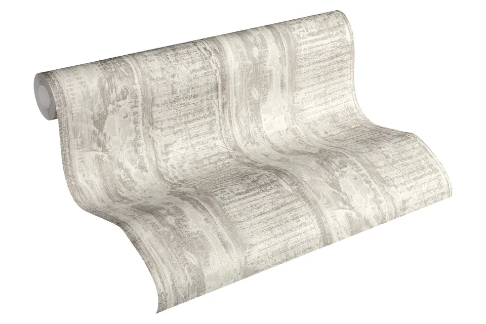 a-s-cr-ation-c-te-d-azur-354134-vliestapete-creme-grau-holz image 1