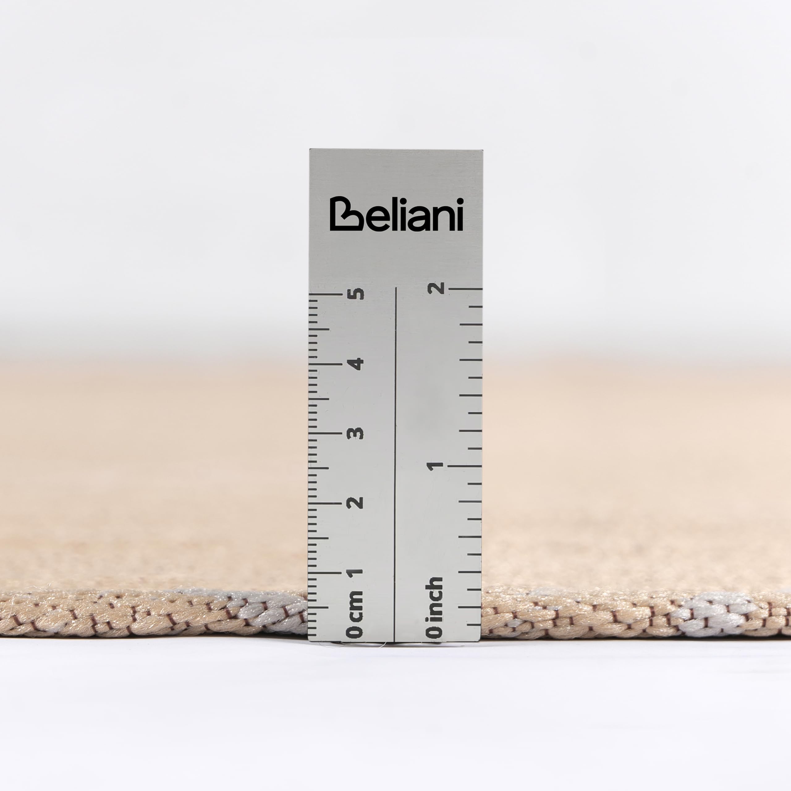 beliani-aksu-teppich-140x200-beige-handgewebt-marokko-muster image 7