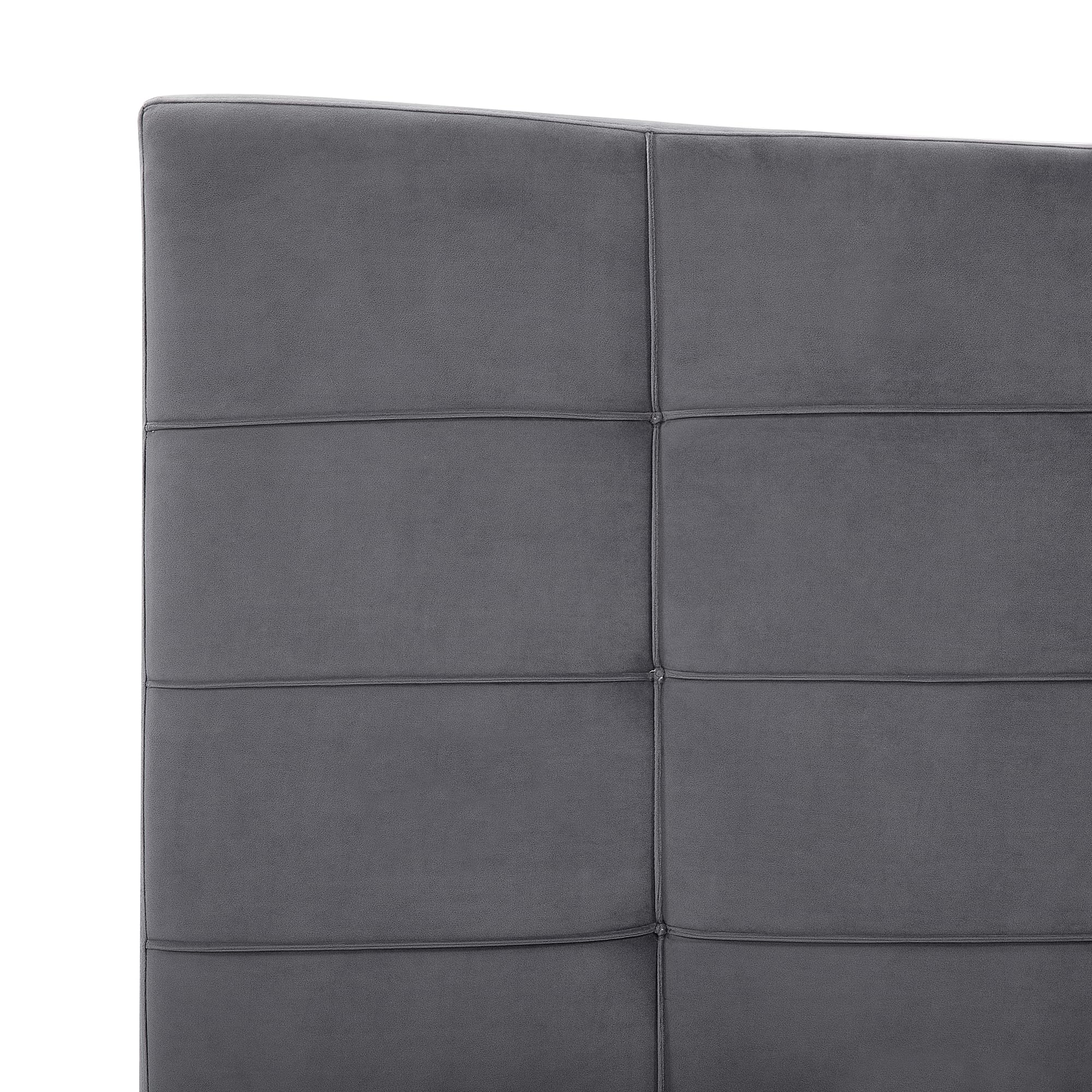 beliani-lannion-polsterbett-samt-180x200-cm-grau image 6