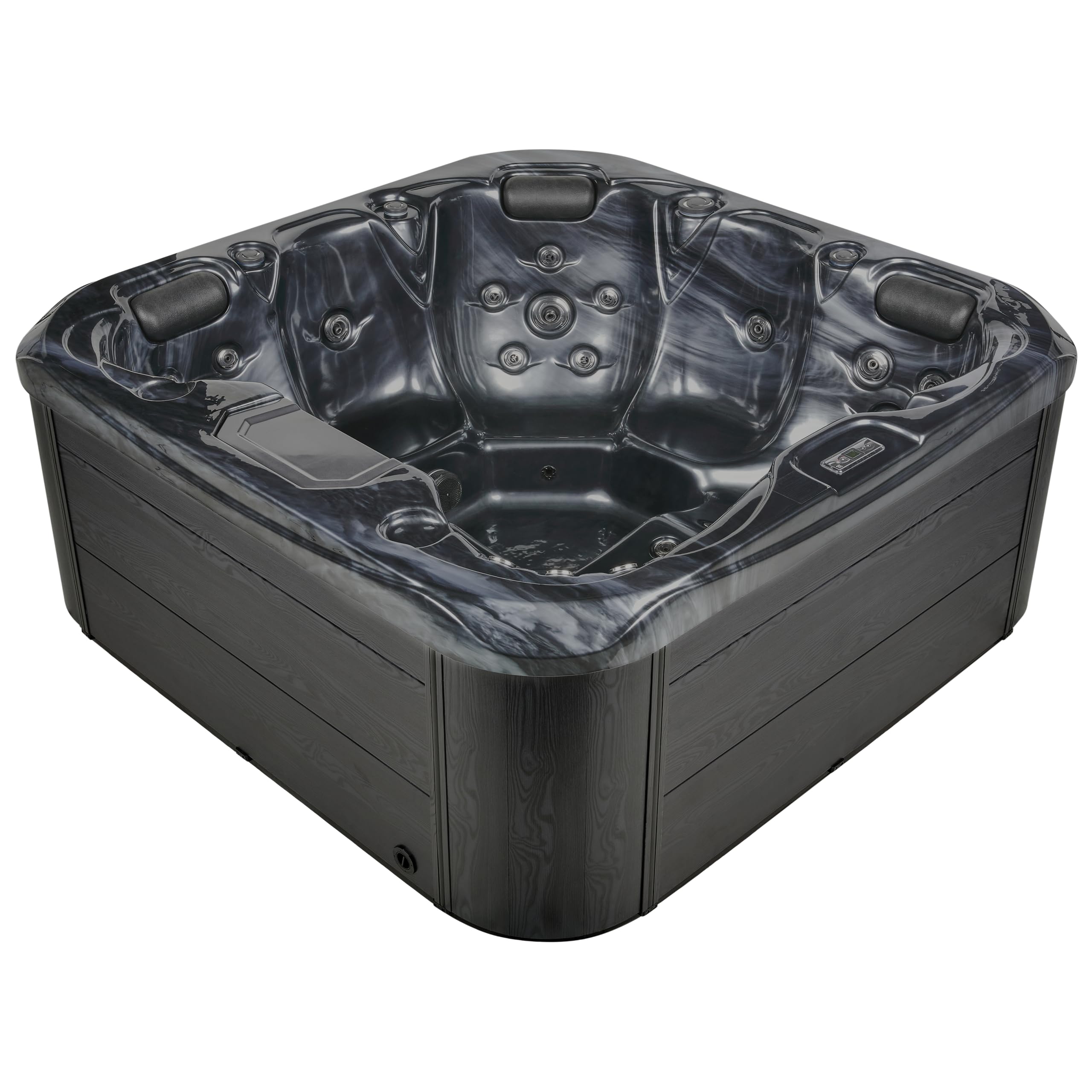 beliani-lastarria-outdoor-whirlpool-200x200-cm-grau-mit-led image 8