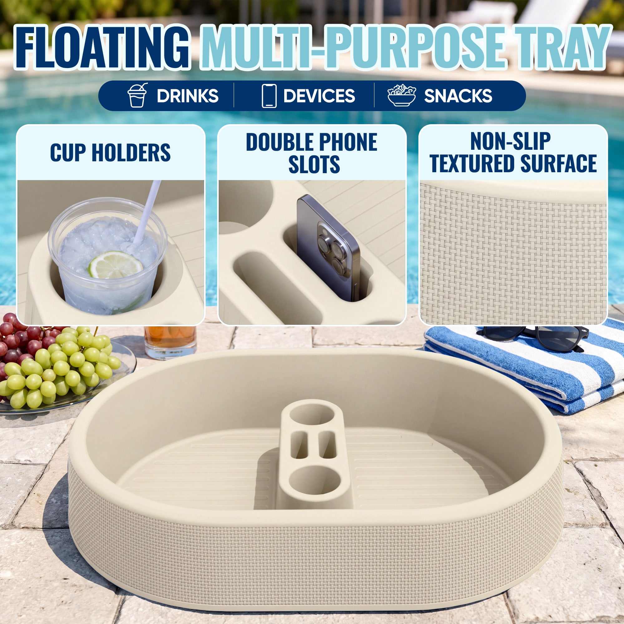 homall-patio-furniture-pool-tablett-schwimmend-beige-getr-nke image 7