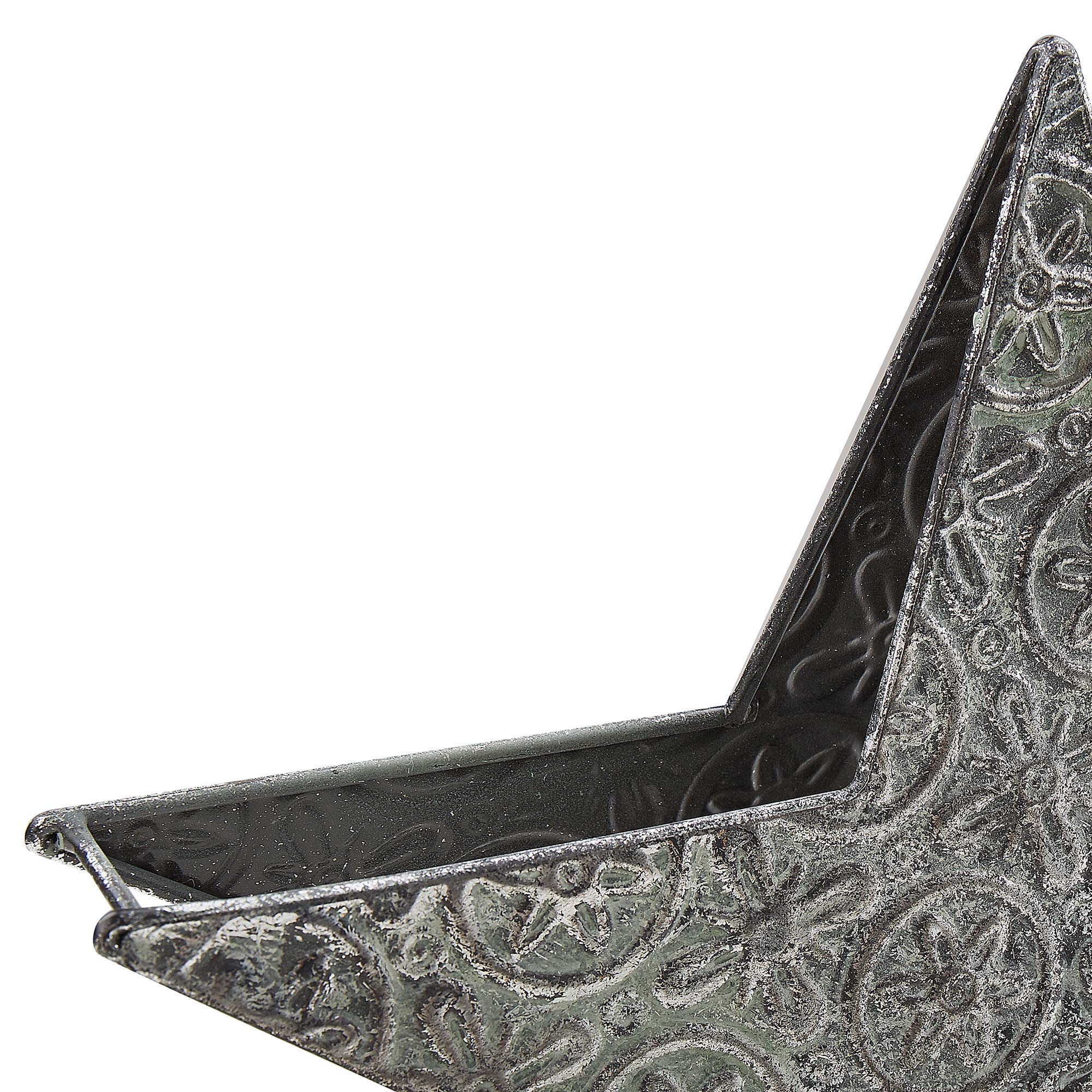 beliani-tornio-kerzenst-nder-sterne-2er-set-silber-metall image 5