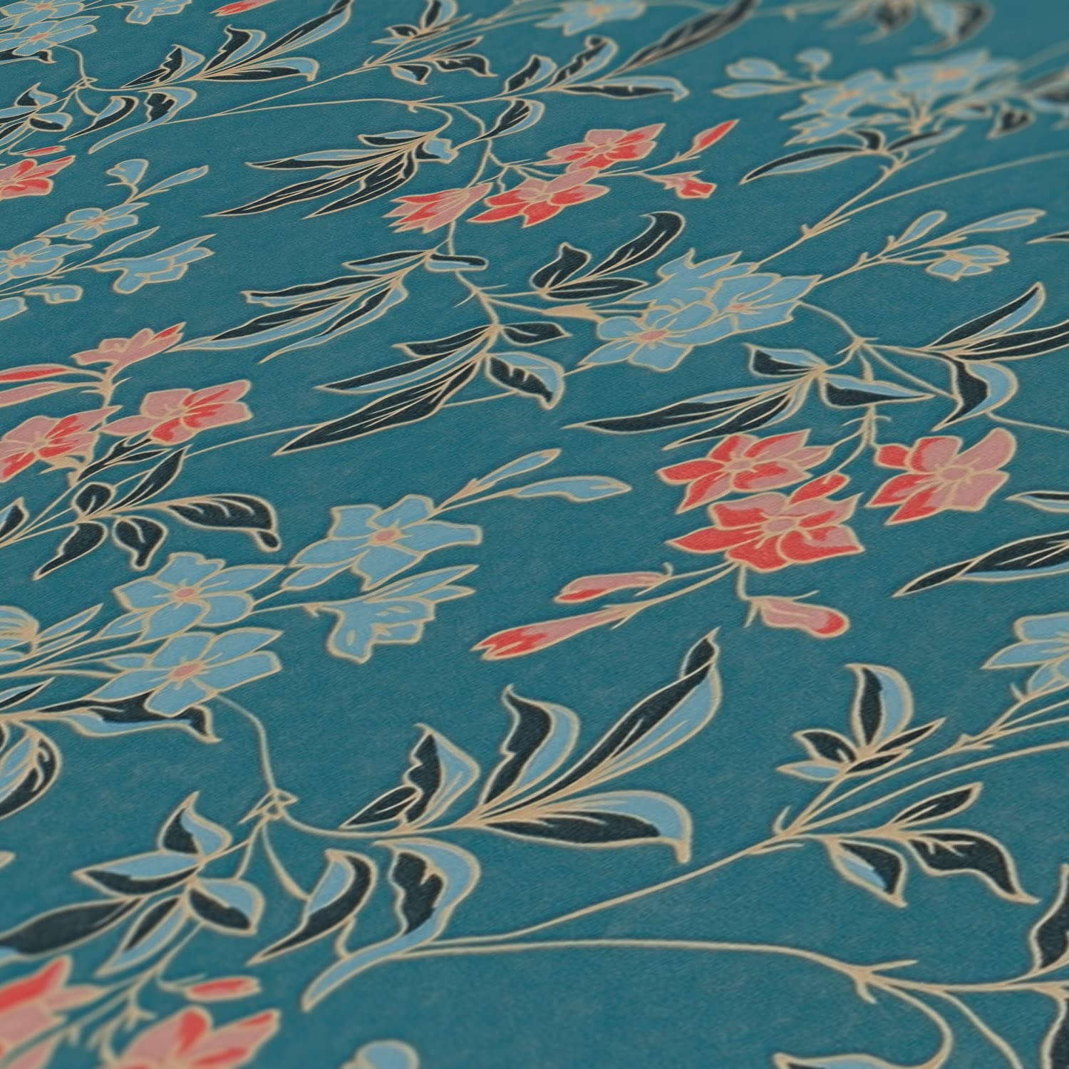 a-s-cr-ation-art-of-eden-390634-blumentapete-blau-bunt-10m image 3