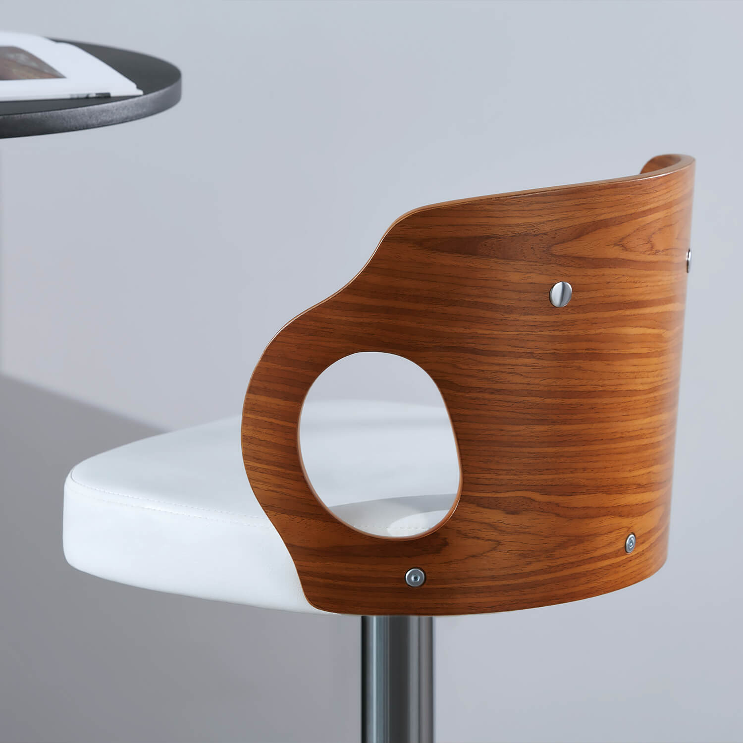 homall-bar-stool-barhocker-h-henverstellbar-schwarz-kunstleder image 8