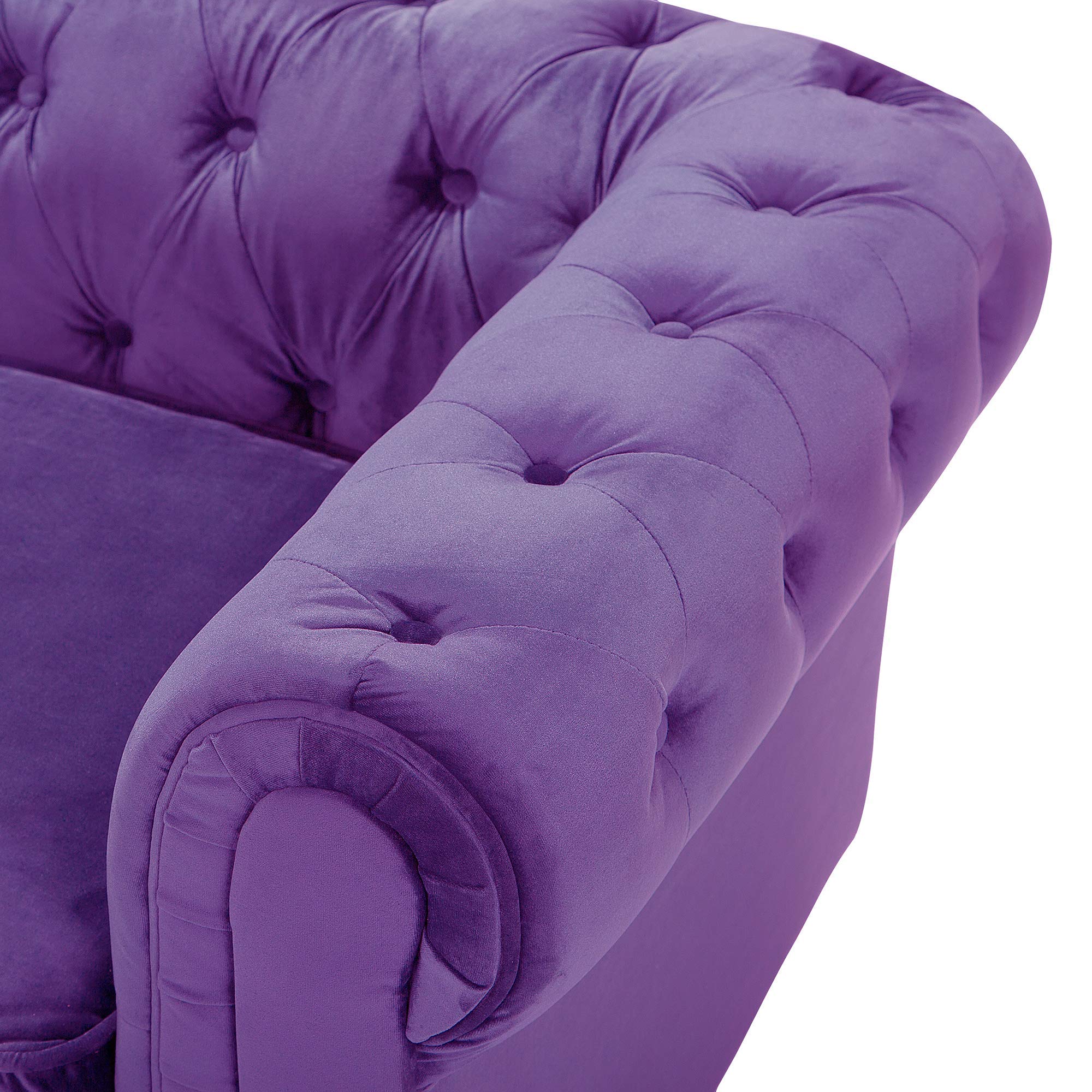 beliani-chesterfield-sessel-samt-violett-polstersessel image 8