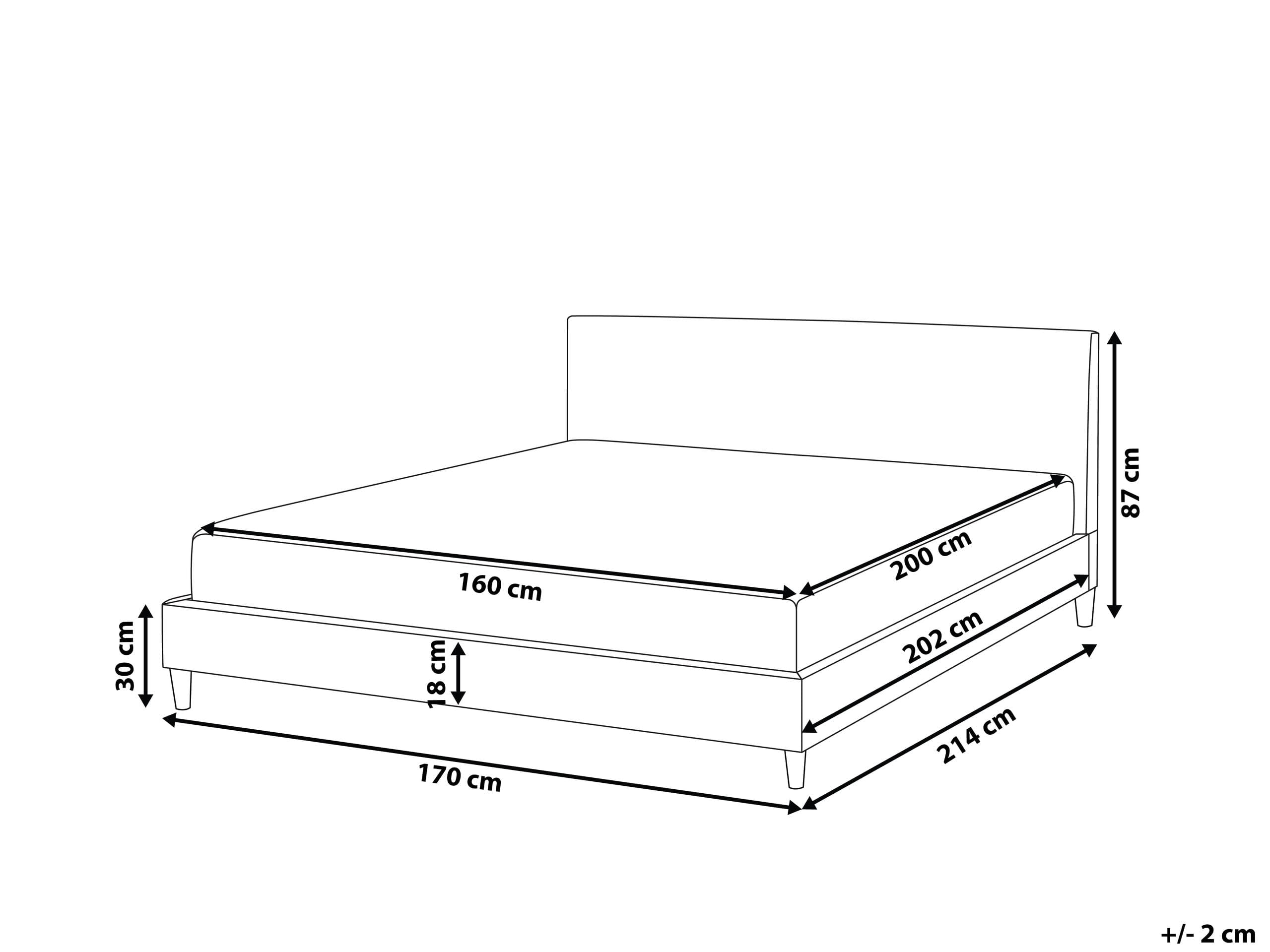 beliani-fitou-doppelbett-160x200-schwarz-led image 3