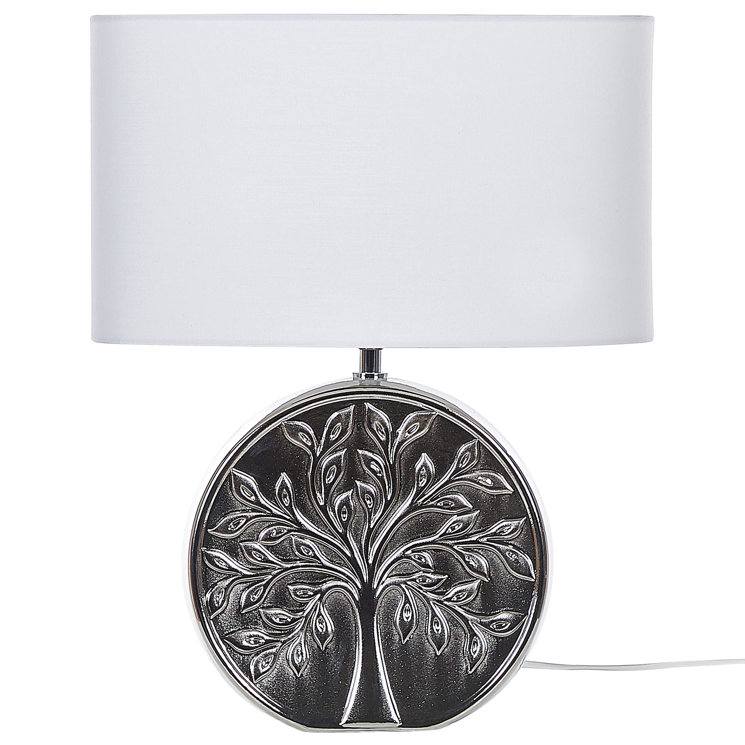 beliani-kherlen-tischlampe-keramik-silber-48-cm-baummotiv image 5