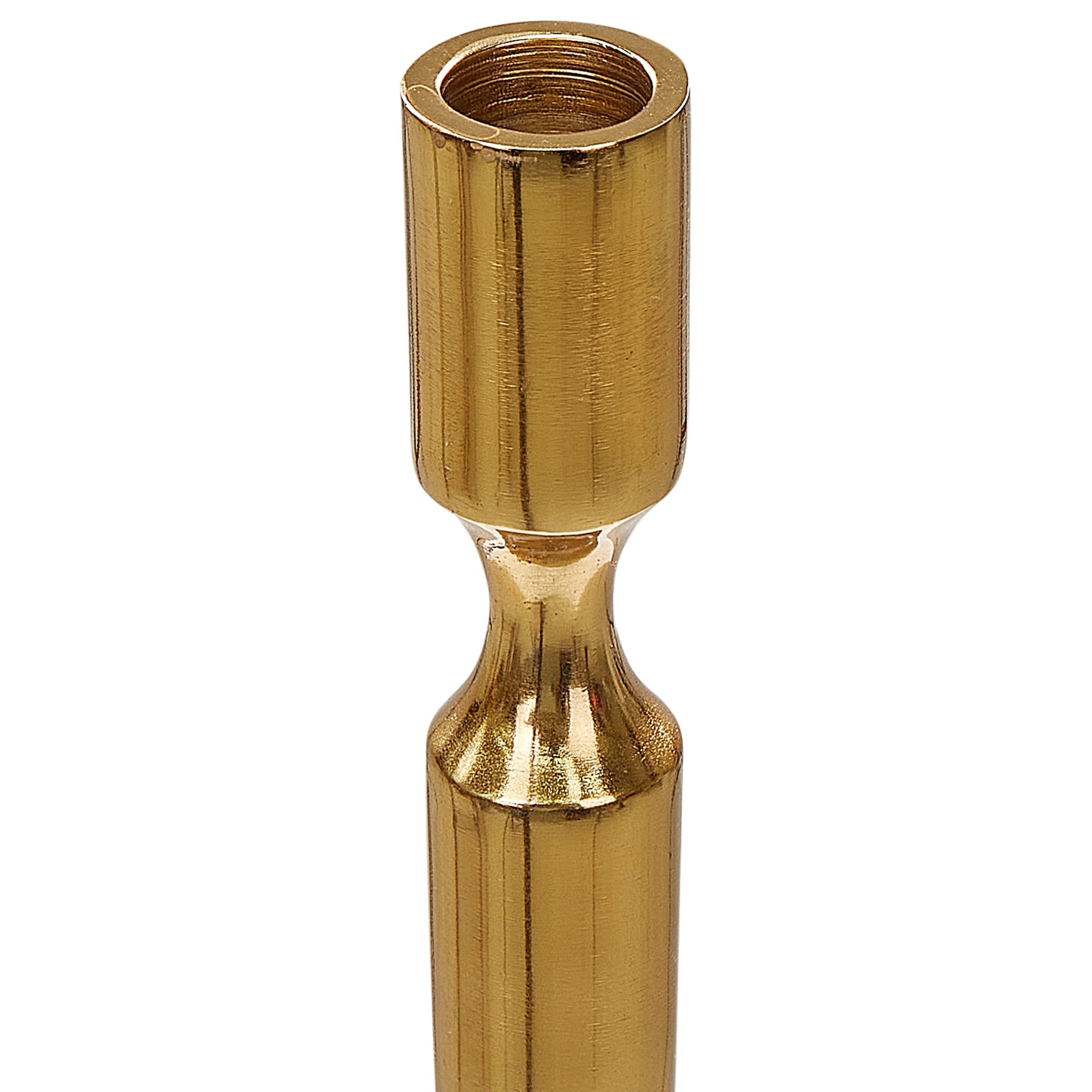 beliani-dikirnis-kerzenst-nder-2er-set-alu-gold-spitzkerzen image 6