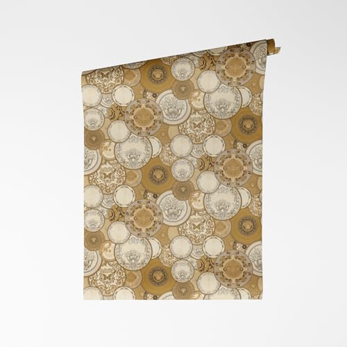 a-s-cr-ation-palmenblatt-vliestapete-beige-braun-natur-look image 2