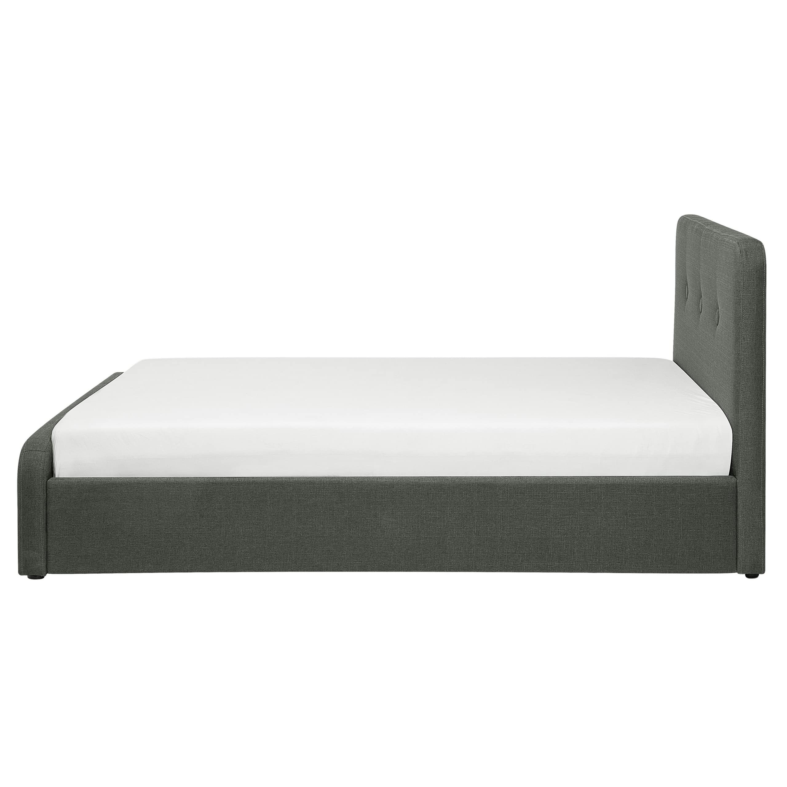 beliani-rentiere-bett-160x200-dunkelgrau-stoff-mit-stauraum image 7