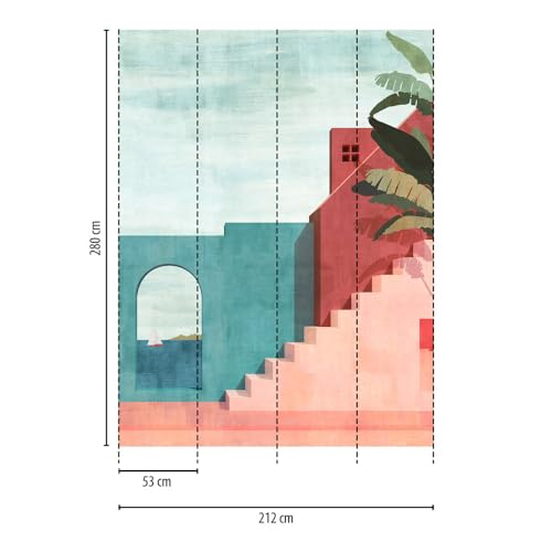 a-s-cr-ation-livingwalls-398891-fototapete-3d-blau-212x280 image 6
