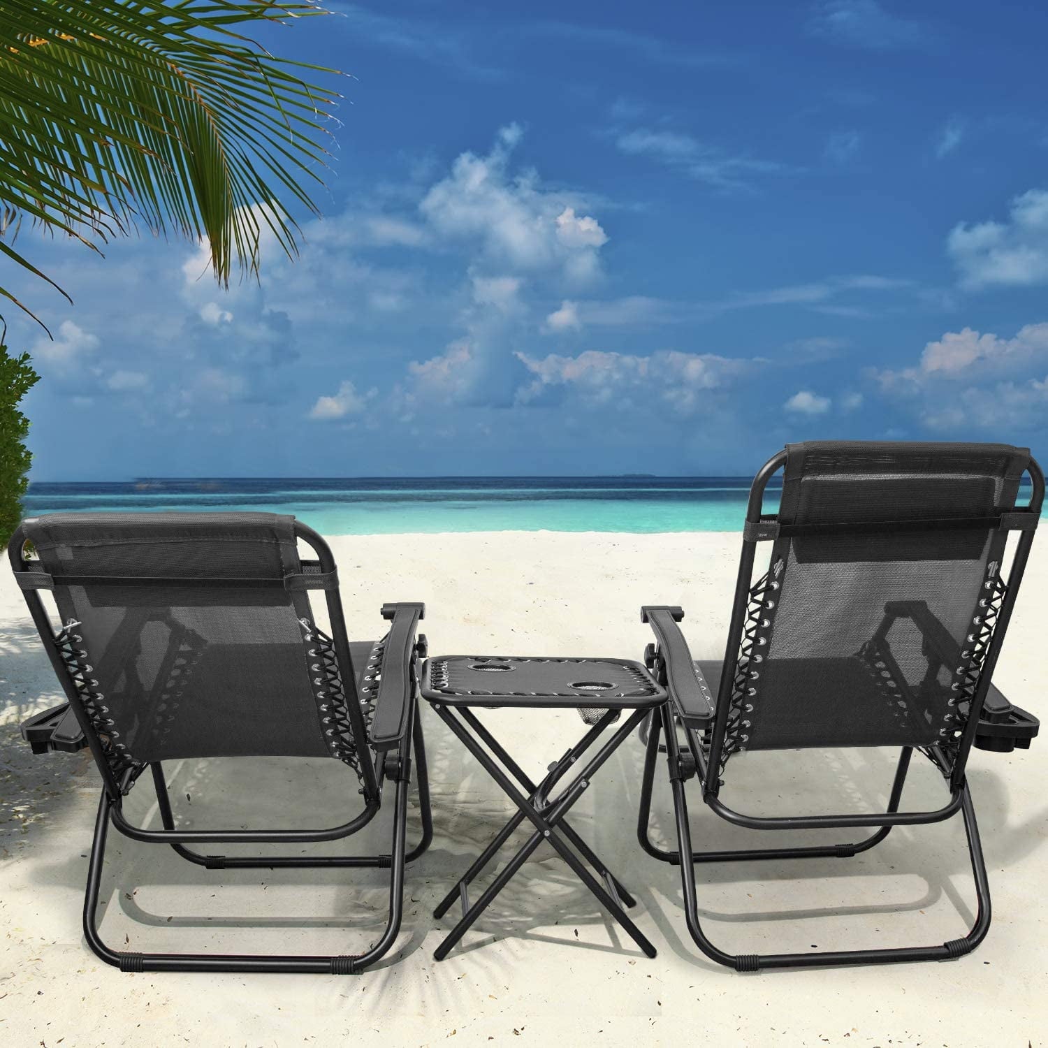 homall-patio-furniture-zero-gravity-set-beige-mit-tisch-3-teilig image 8