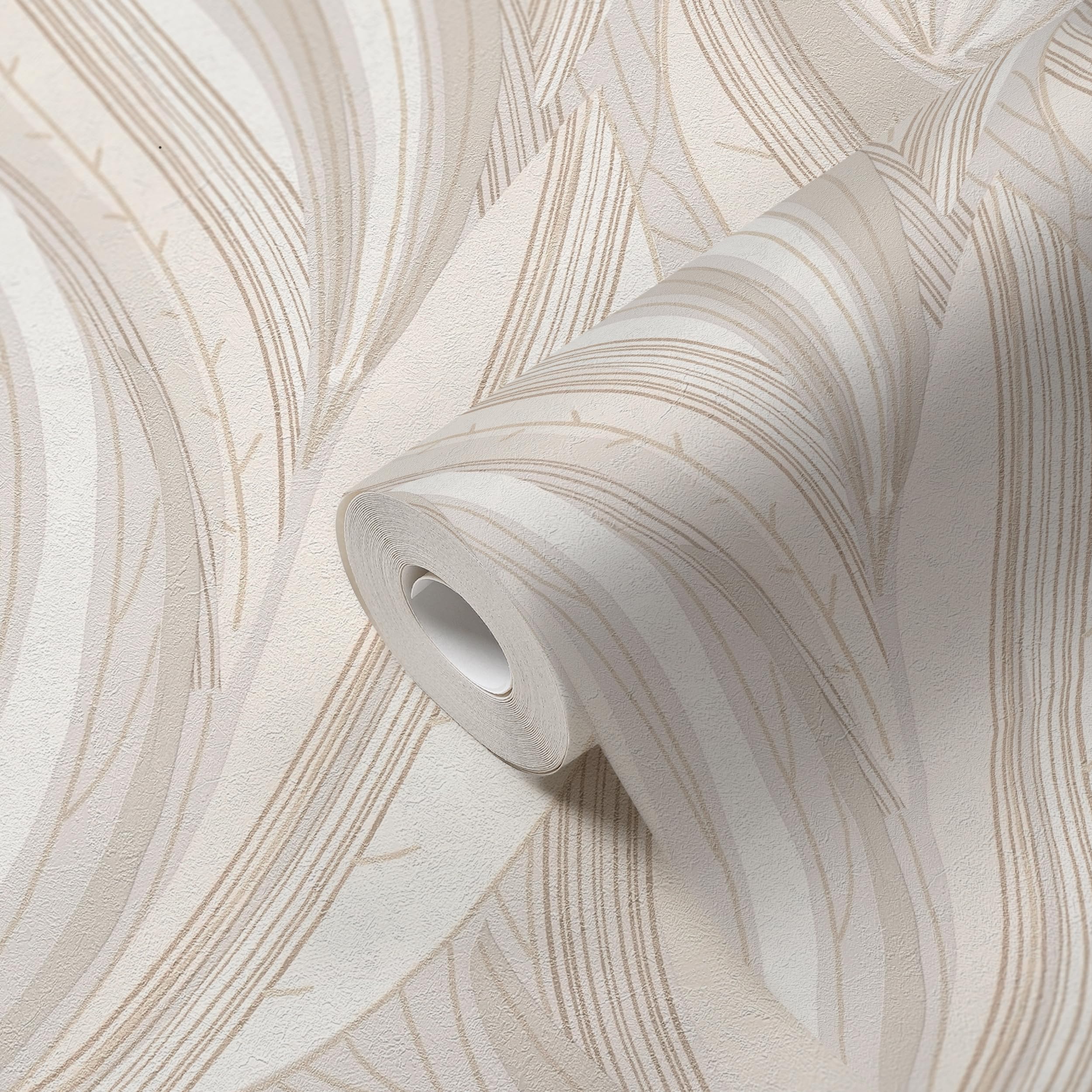 livingwalls-bl-ttertapete-waikiki-creme-beige-hellgrau-10-05-m image 4