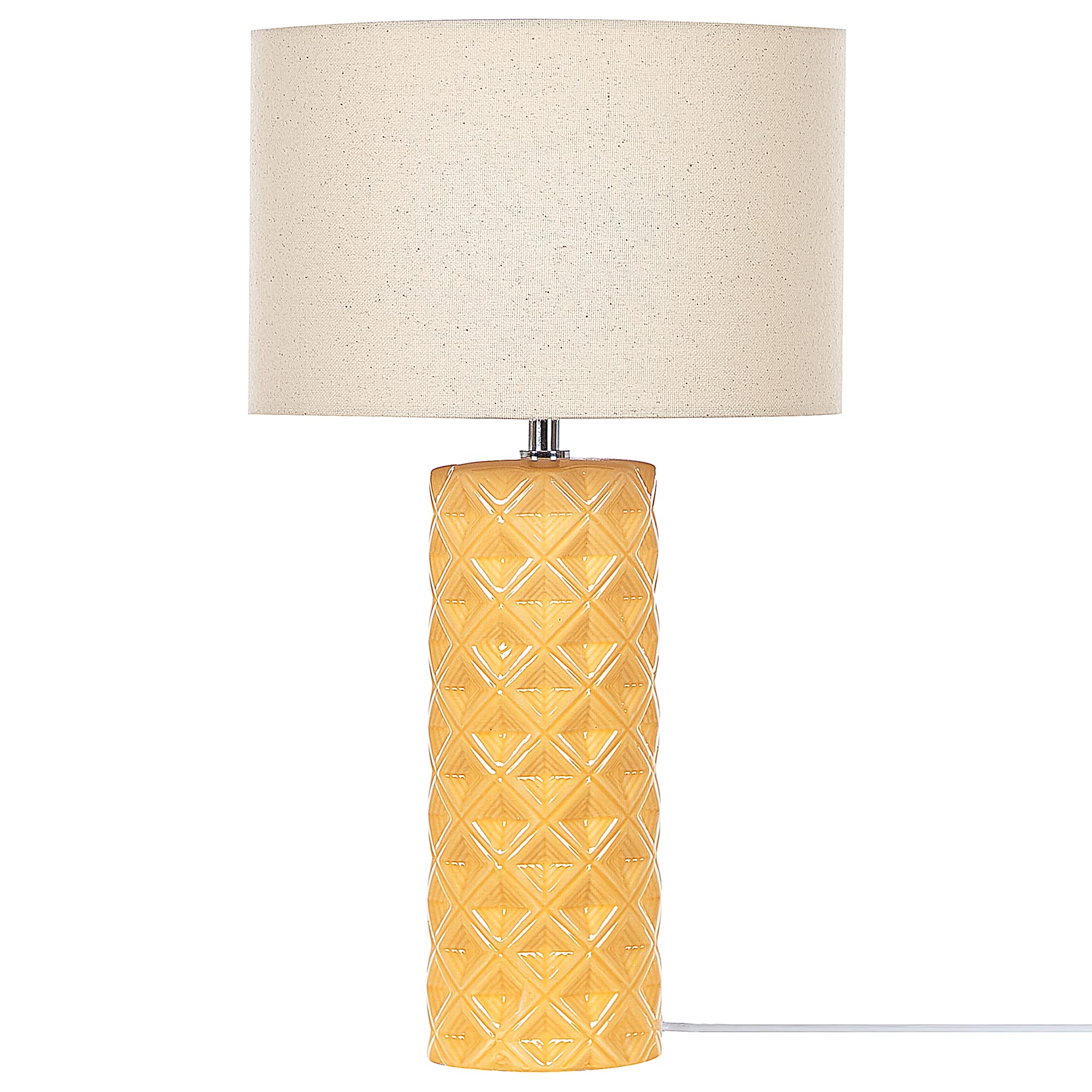 beliani-balonne-tischlampe-gelb-keramik-49-cm image 4