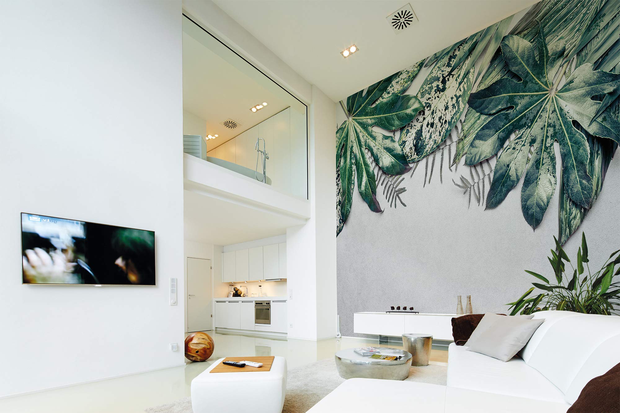 livingwalls-designwalls-118550-fototapete-bl-tter-gr-n-350x255cm image 3