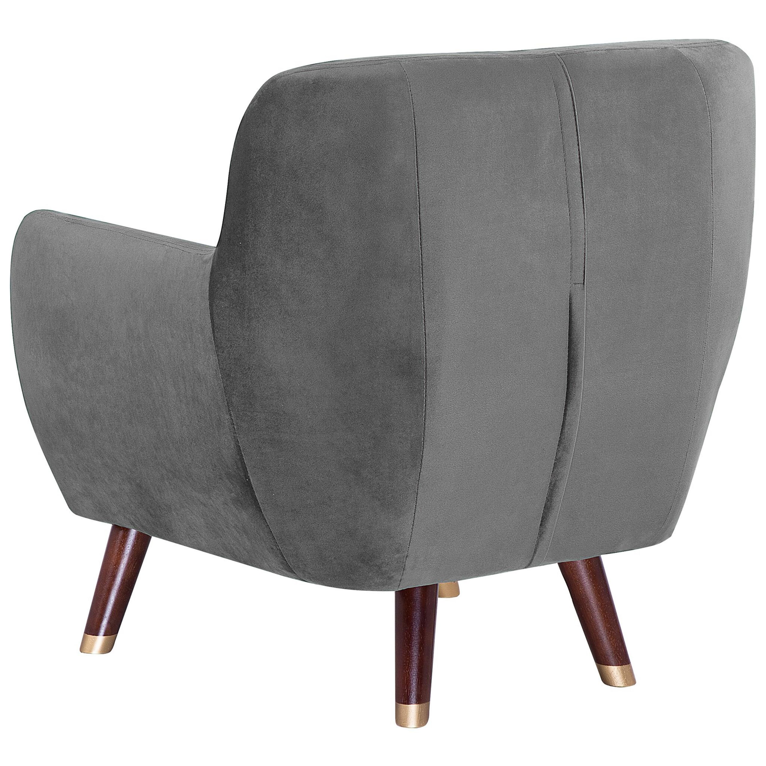 beliani-bodo-sessel-samt-grau-zweisitzer-188-cm image 6