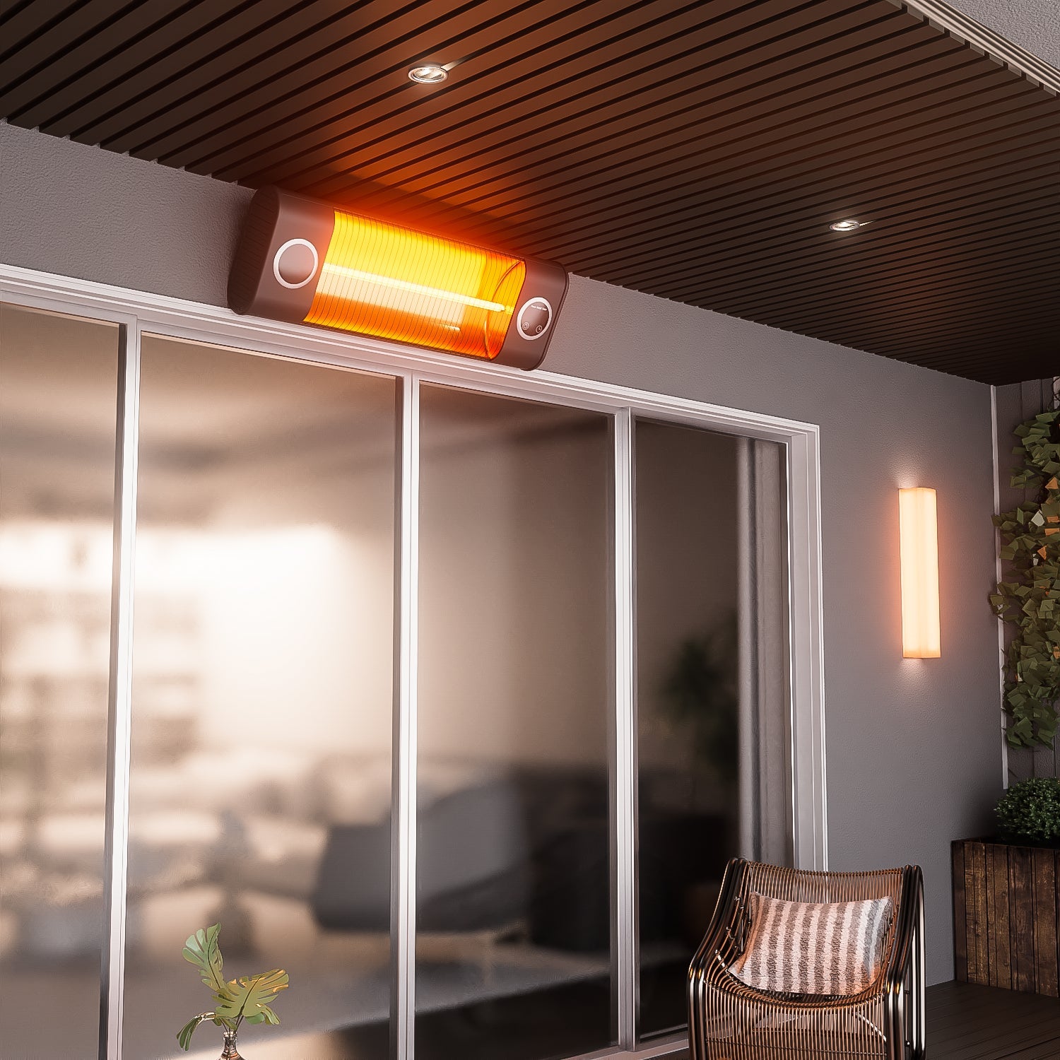 homall-infrarot-heizstrahler-1500w-schwarz-mit-stativ image 3