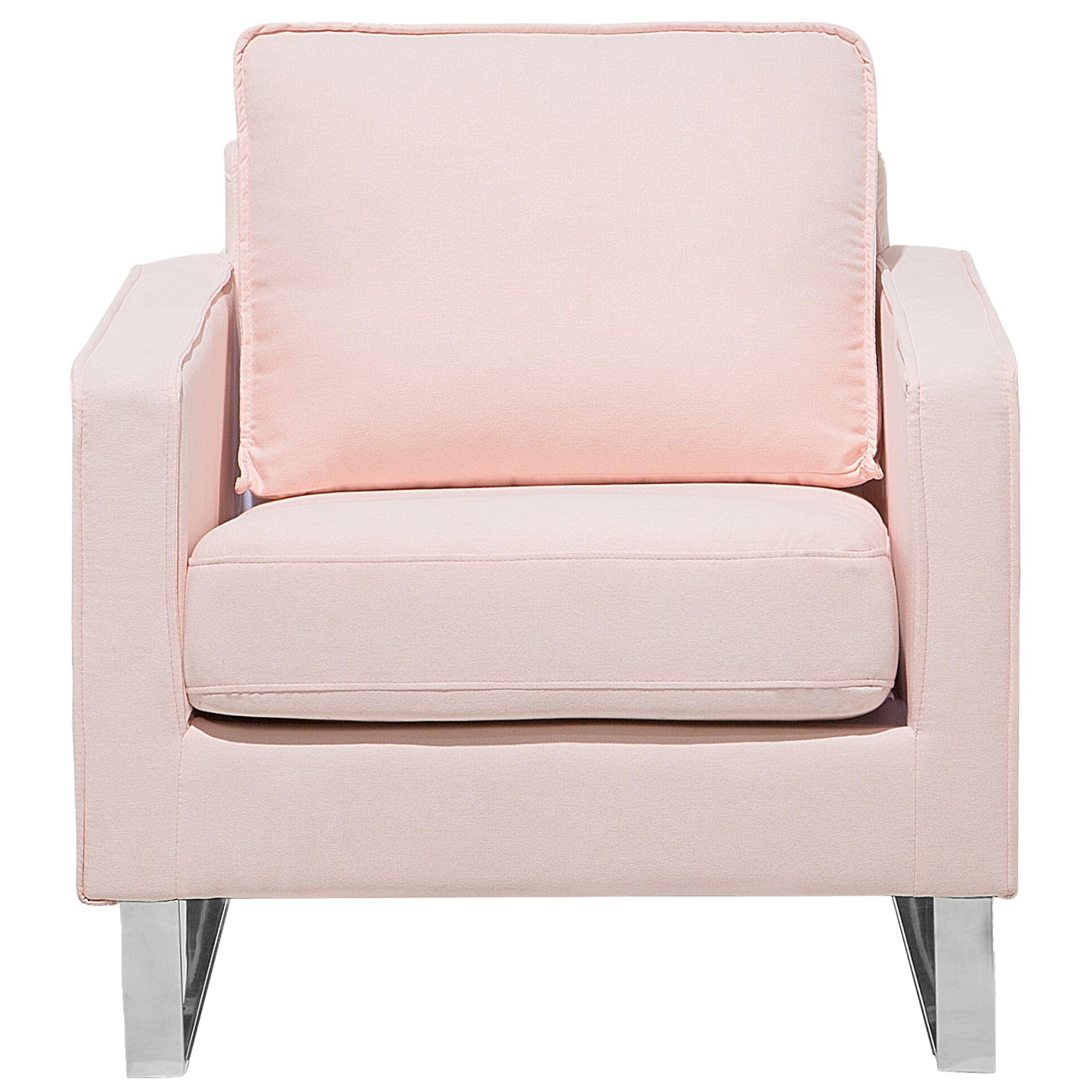 beliani-vind-sessel-stoff-rosa-mit-edelstahlf-en-retro image 4