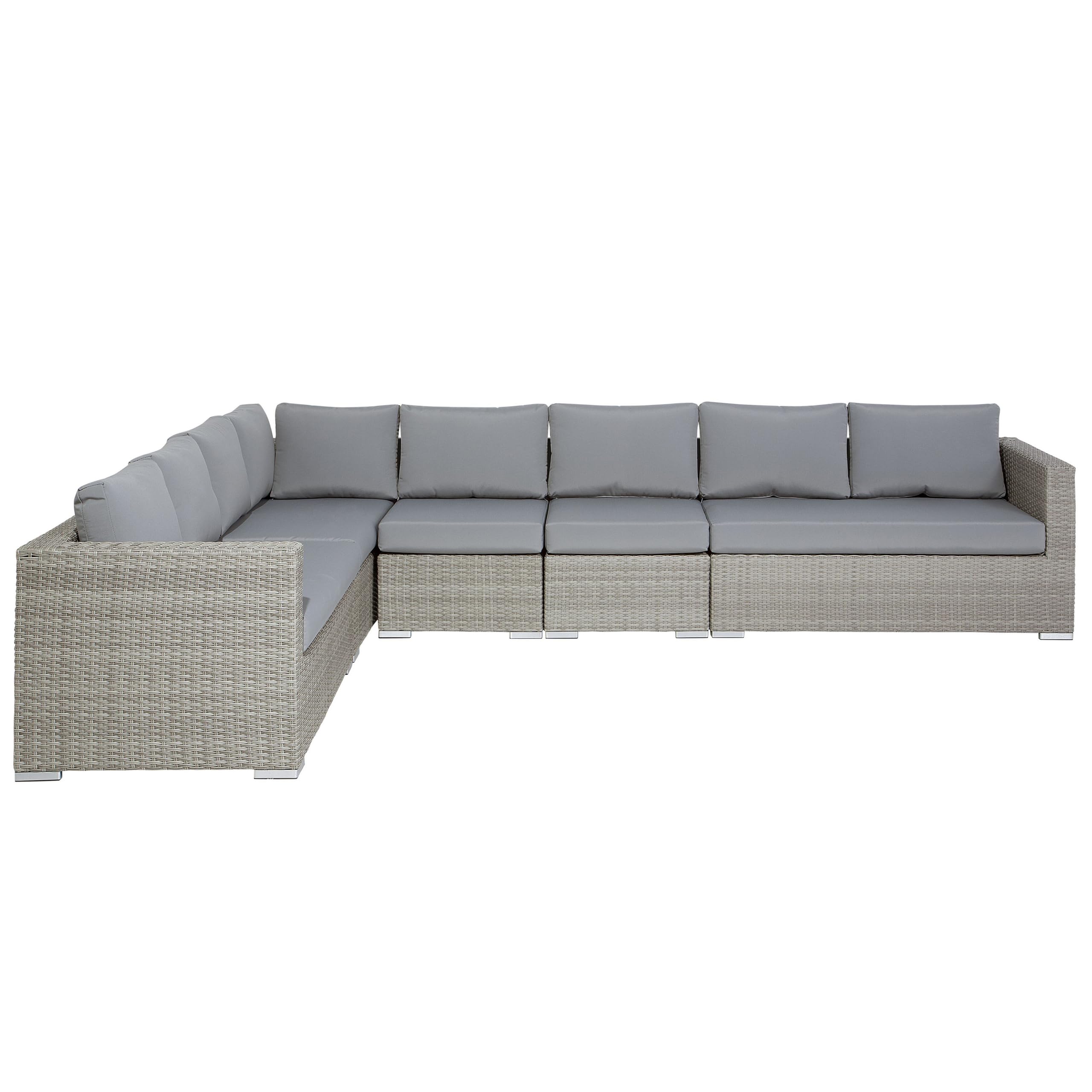 beliani-gartenlounge-polyrattan-grau-xxl-8-personen image 4