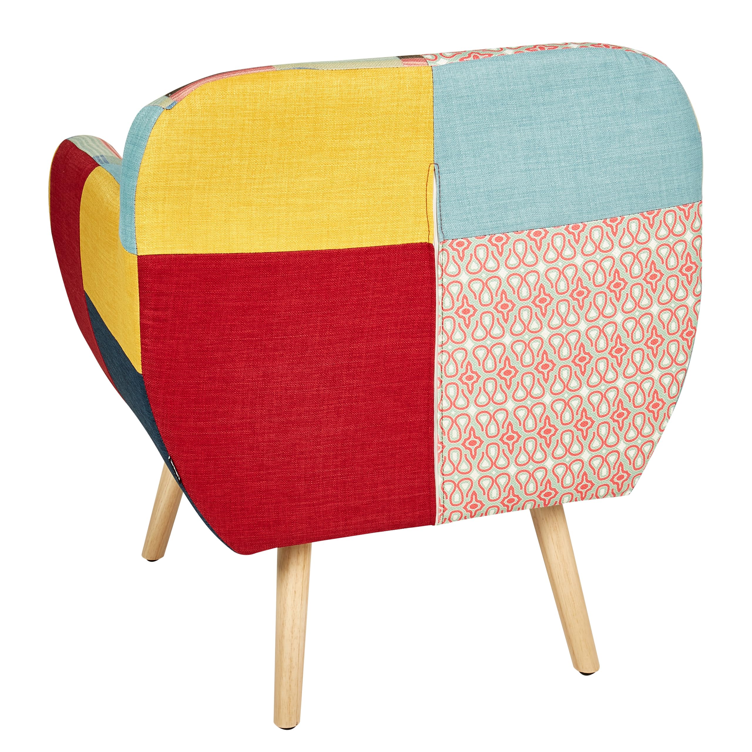 beliani-melby-sessel-bunt-patchwork-polyester image 5