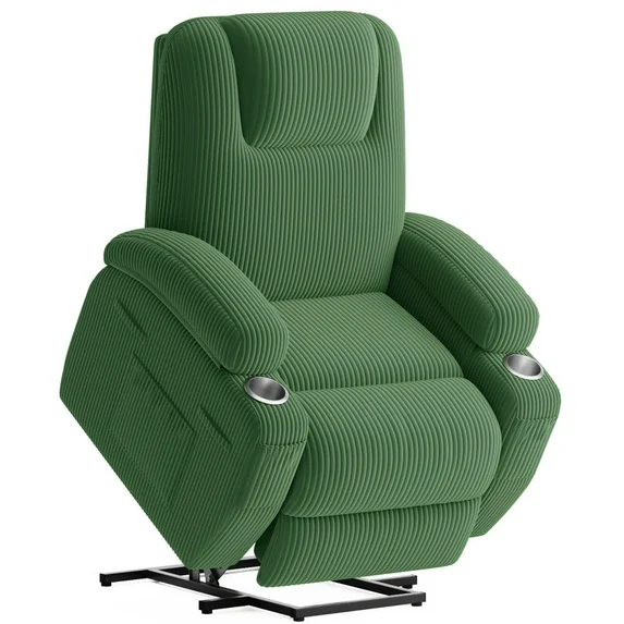 homall-recliner-chair-aufstehsessel-massage-cord-grau image 2