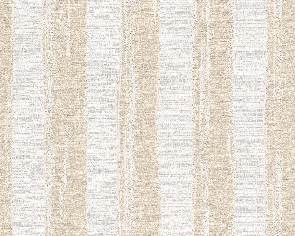 a-s-cr-ation-shabby-style-941565-vliestapete-beige-streifen image 2