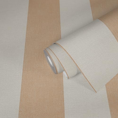 a-s-cr-ation-blockstreifen-vliestapete-orange-creme-10-05-m image 8