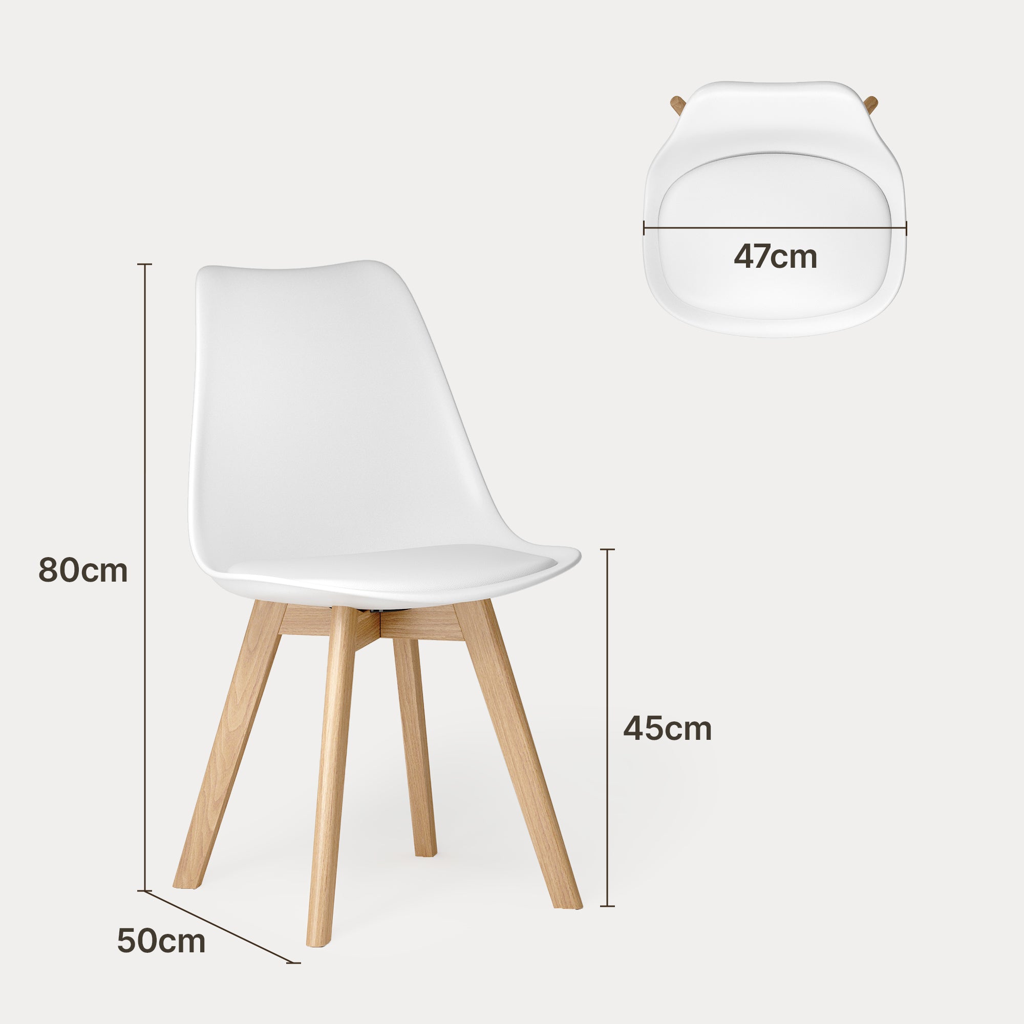 bealife-tb18-esszimmerst-hle-4er-set-wei-holz-skandinavisch image 3