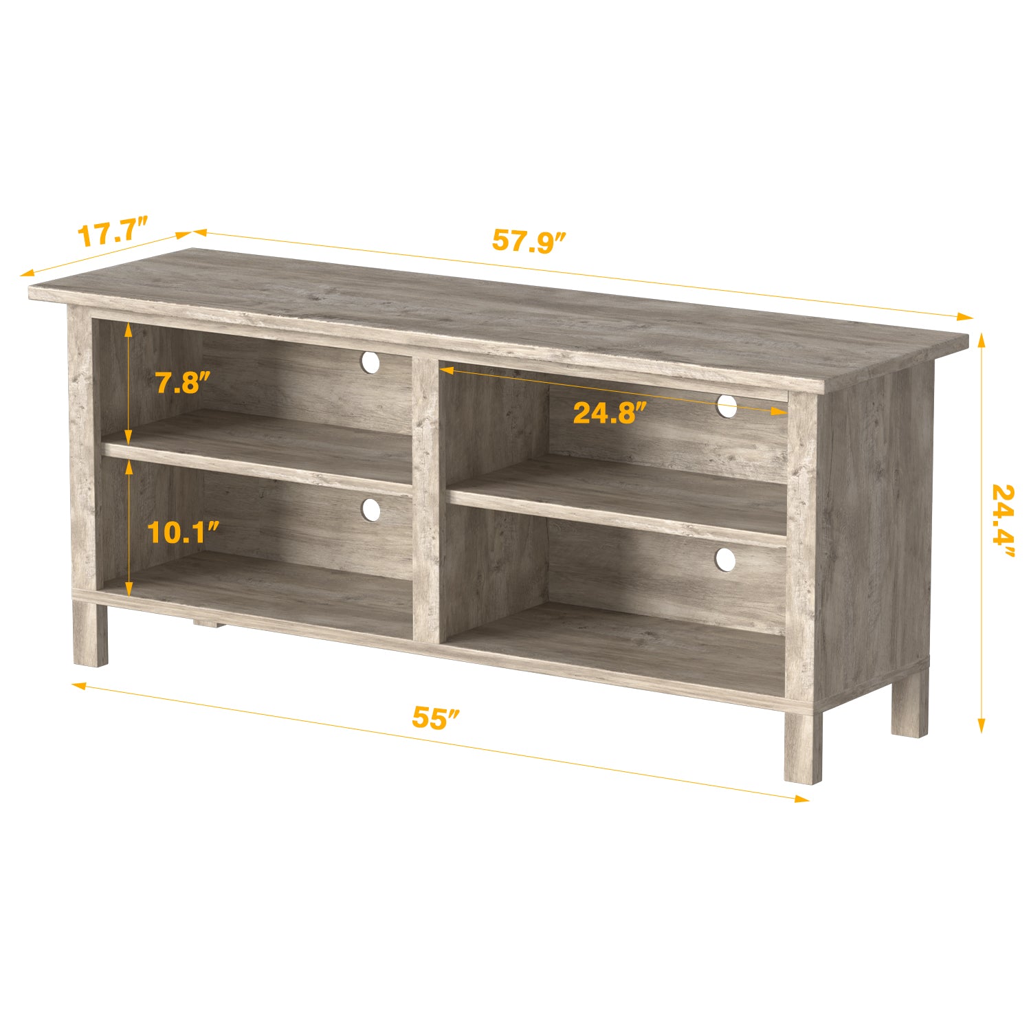 homall-tv-stand-lowboard-fernsehtisch-grau-f-r-65-zoll image 7