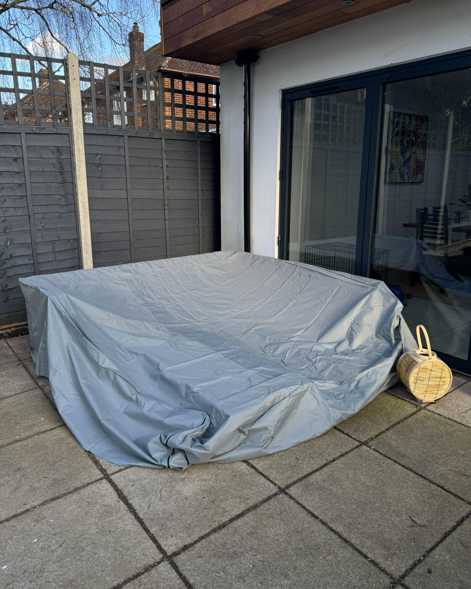 beliani-chuva-schutzh-lle-gartenm-bel-xxl-grau image 8