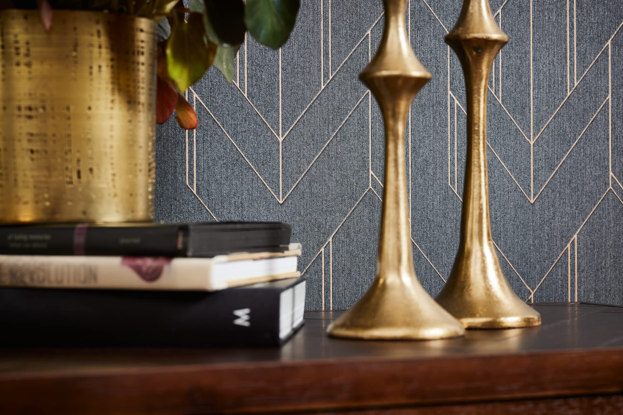 a-s-cr-ation-villa-373691-tapete-geometrisch-schwarz-gold image 6