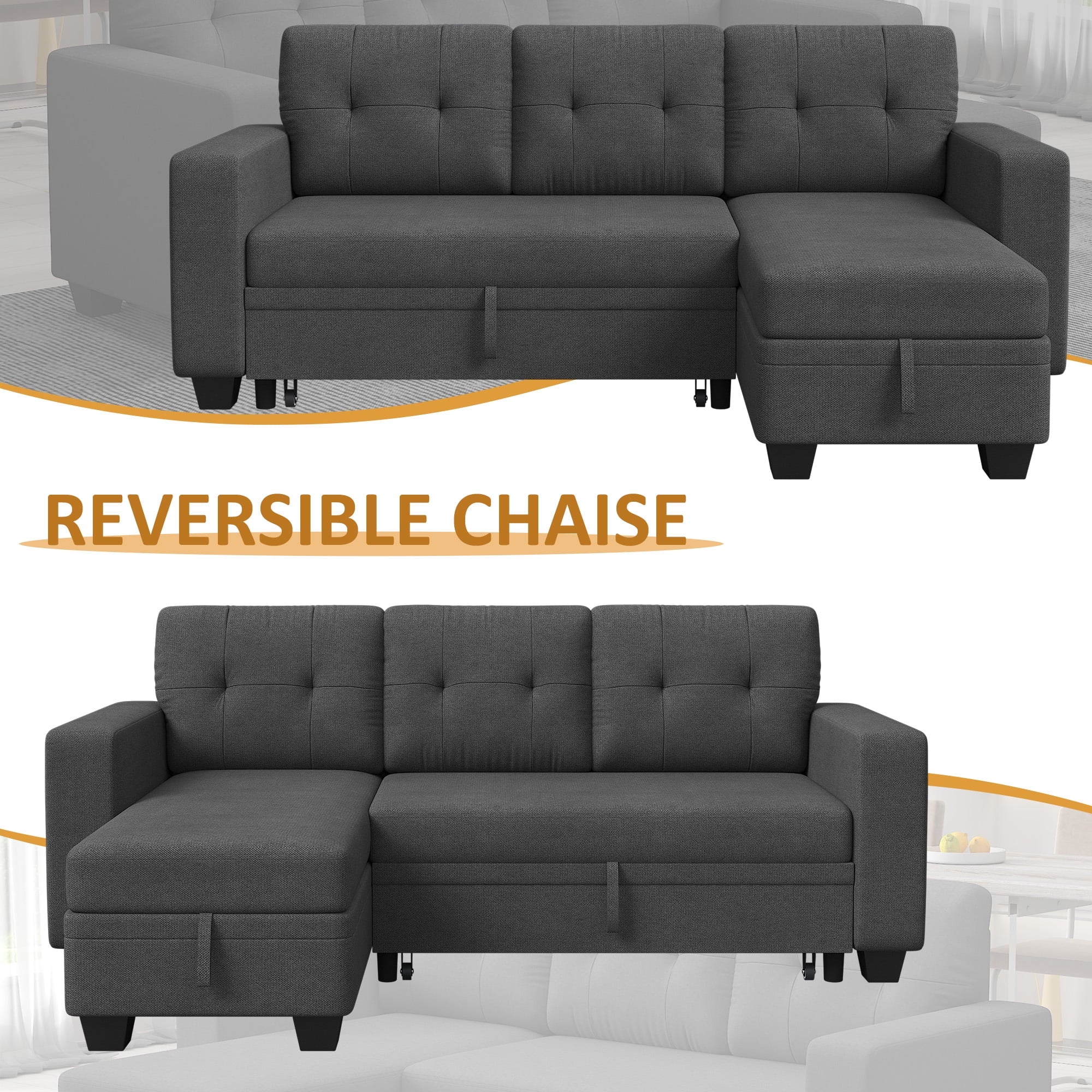 homall-recliner-79-zoll-schlafsofa-ecksofa-dunkelgrau-stauraum image 6