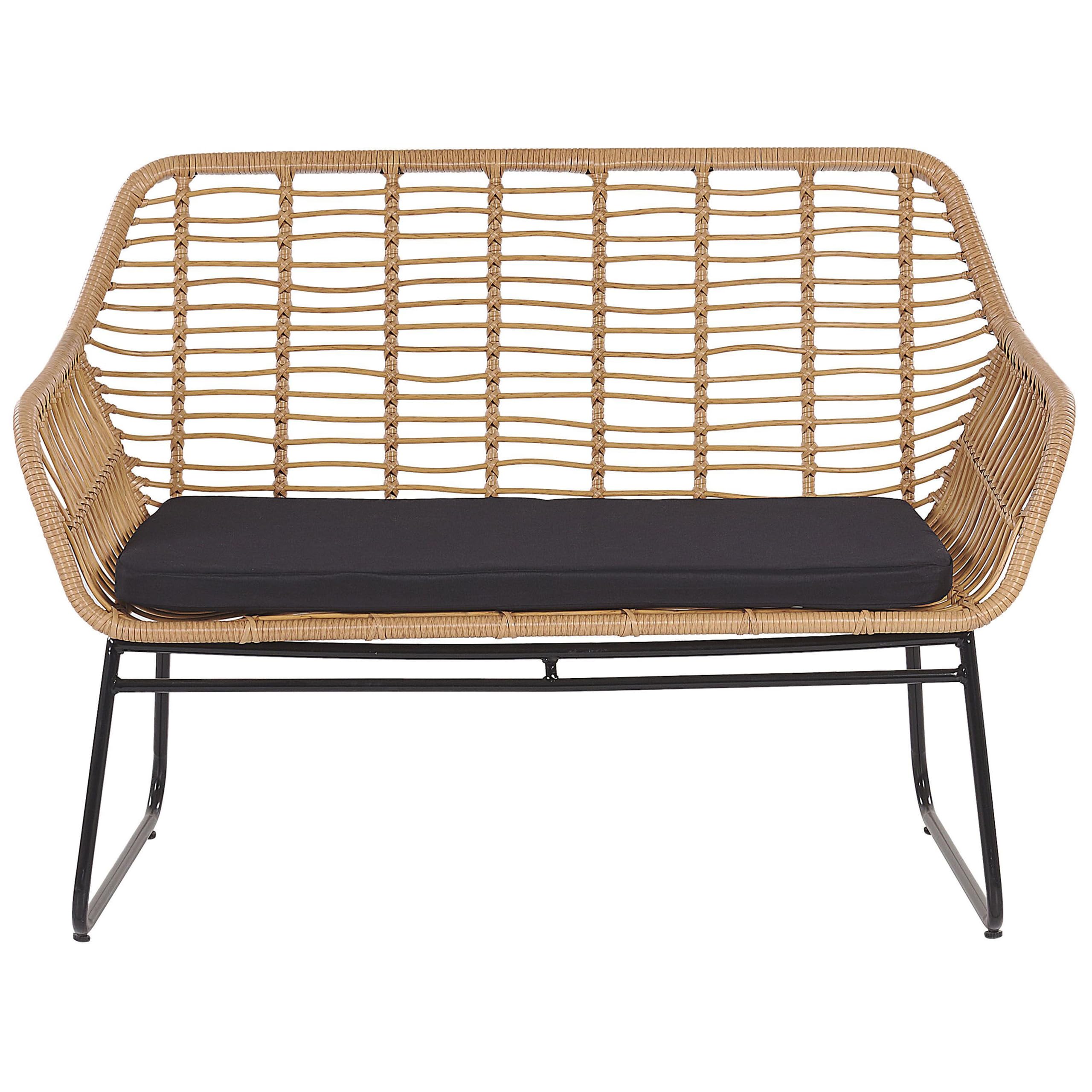 beliani-minori-gartenm-bel-set-rattan-4-teilig-natur-schwarz image 4