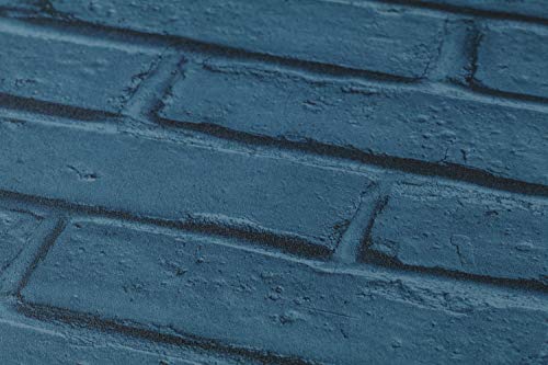 a-s-cr-ation-attractive-vliestapete-358561-blau-backstein image 8