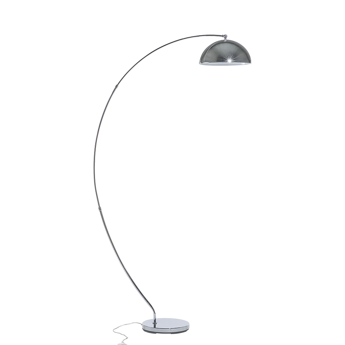 beliani-kama-bogen-stehlampe-silber-metall-188-cm image 4