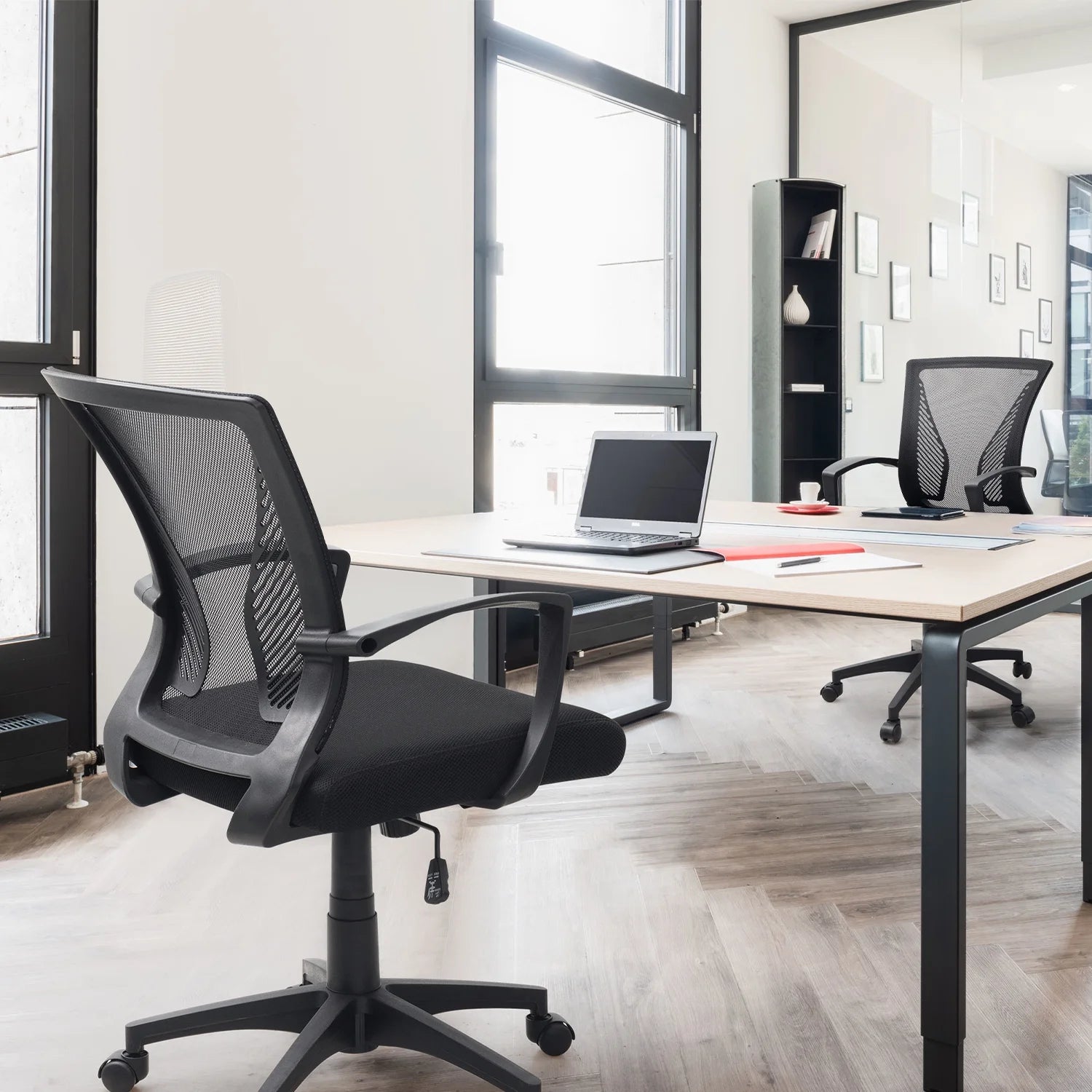 homall-office-mesh-chair-b-rostuhl-2er-set-schwarz image 3