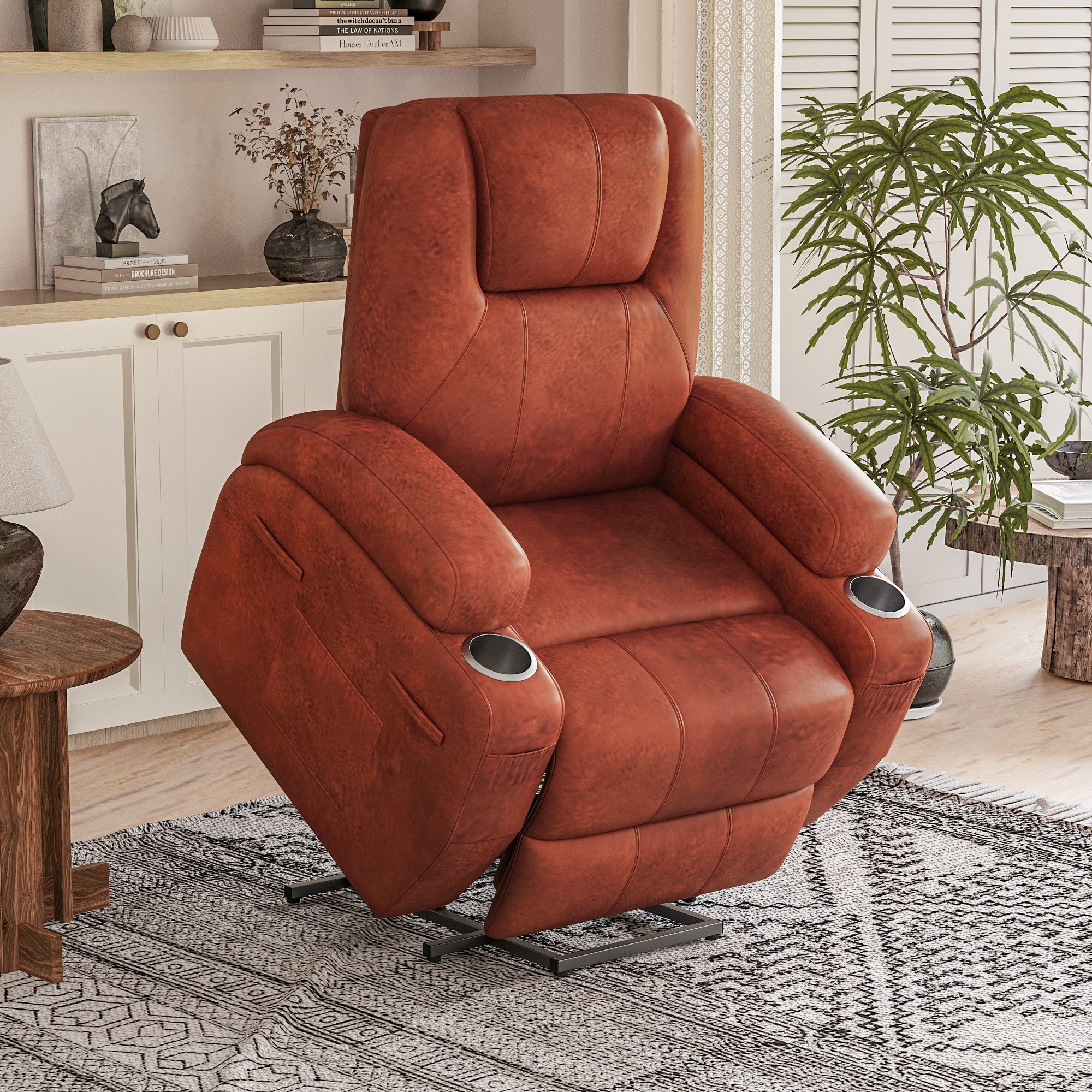 homall-recliner-chair-aufstehsessel-mit-massage-schwarz image 5